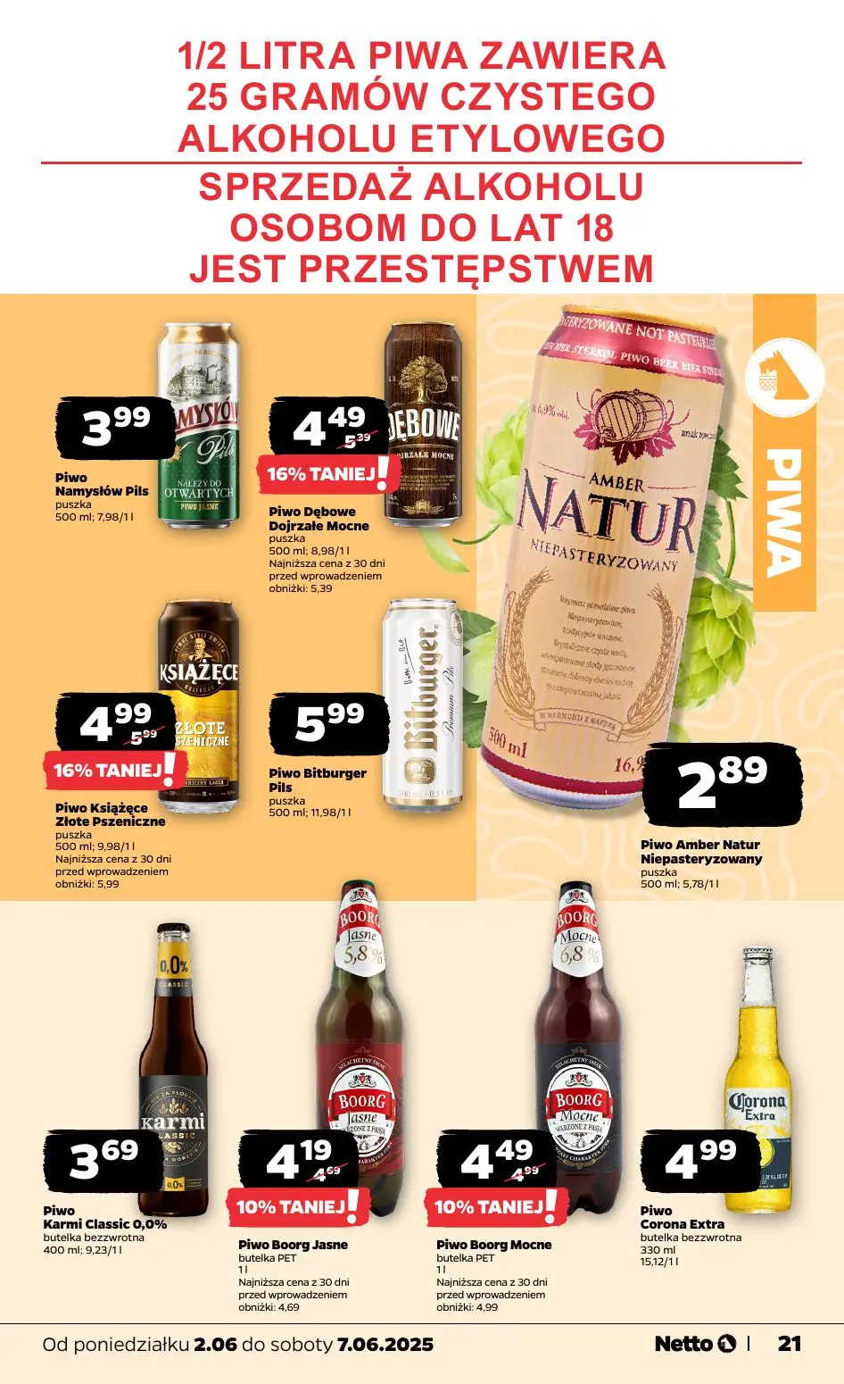 gazetka promocyjna NETTO Od poniedziałku - Strona 21