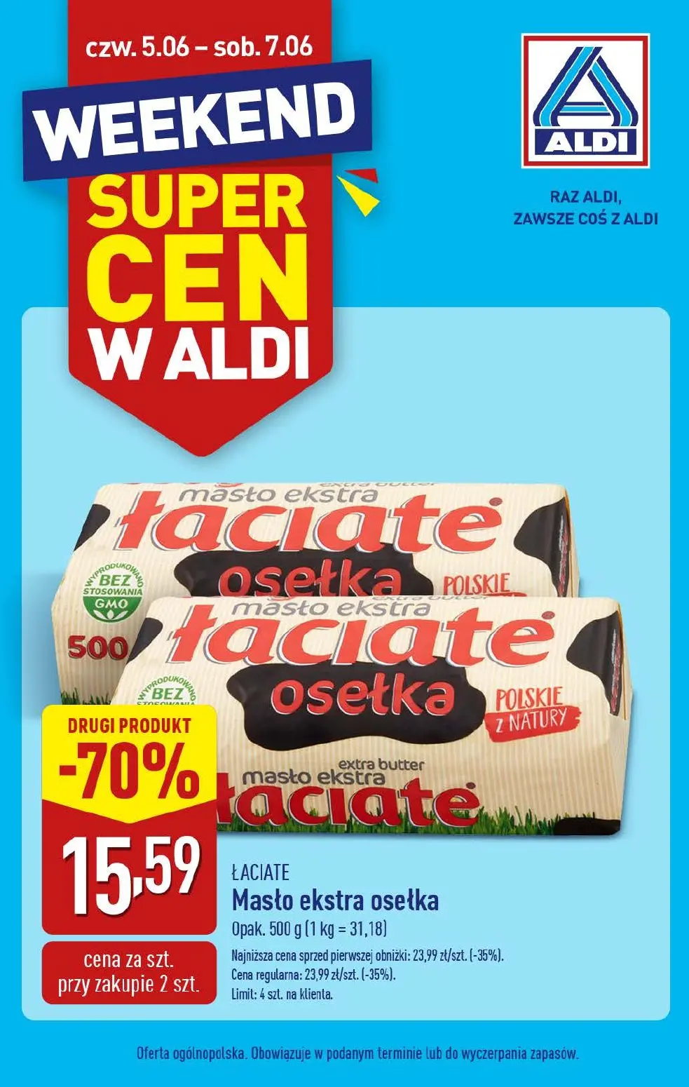 gazetka promocyjna ALDI Od czwartku - Strona 1