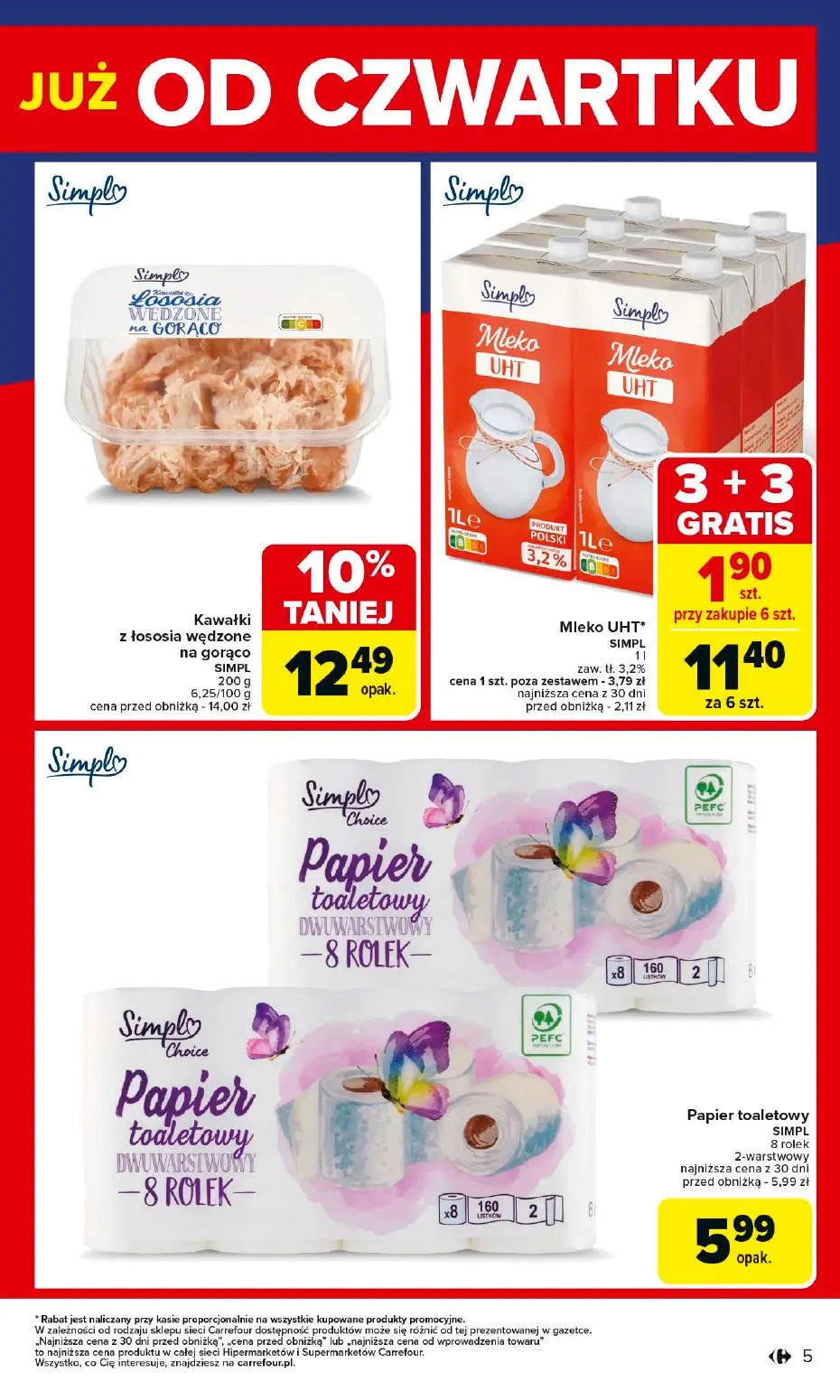 gazetka promocyjna Carrefour Weekend do czwartku - Strona 5