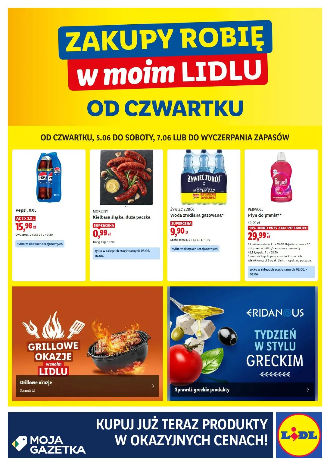 gazetka promocyjna LIDL Zakupy robię w moim Lidlu od czwartku - Strona 1