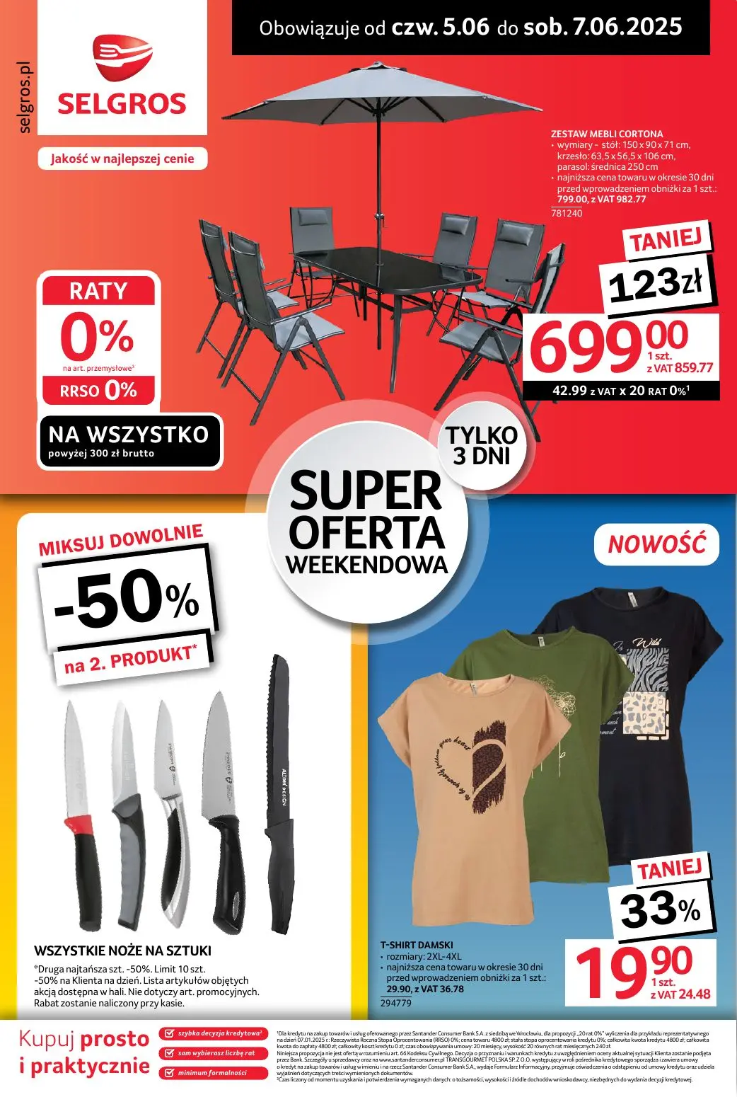 gazetka promocyjna SELGROS Super oferta weekendowa - Strona 1