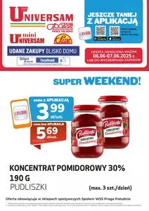 Gazetka promocyjna Społem Praga, ważna od 2025-06-06 do 2025-06-07.