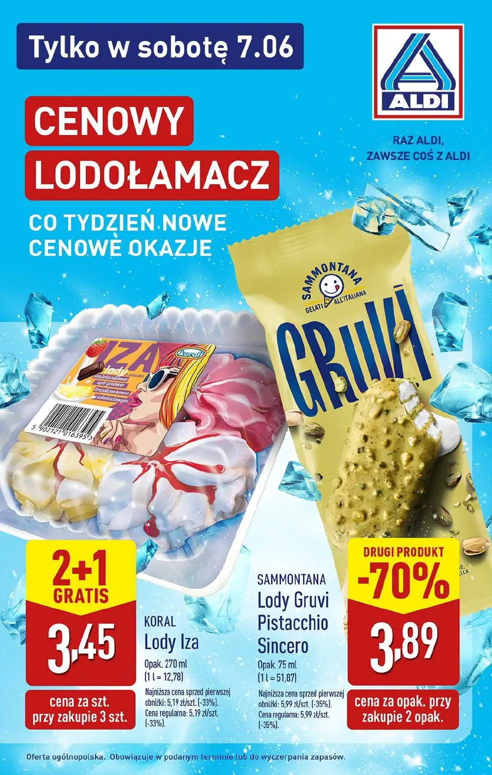 gazetka promocyjna ALDI Tylko w SOBOTĘ! 🍒 - Strona 7