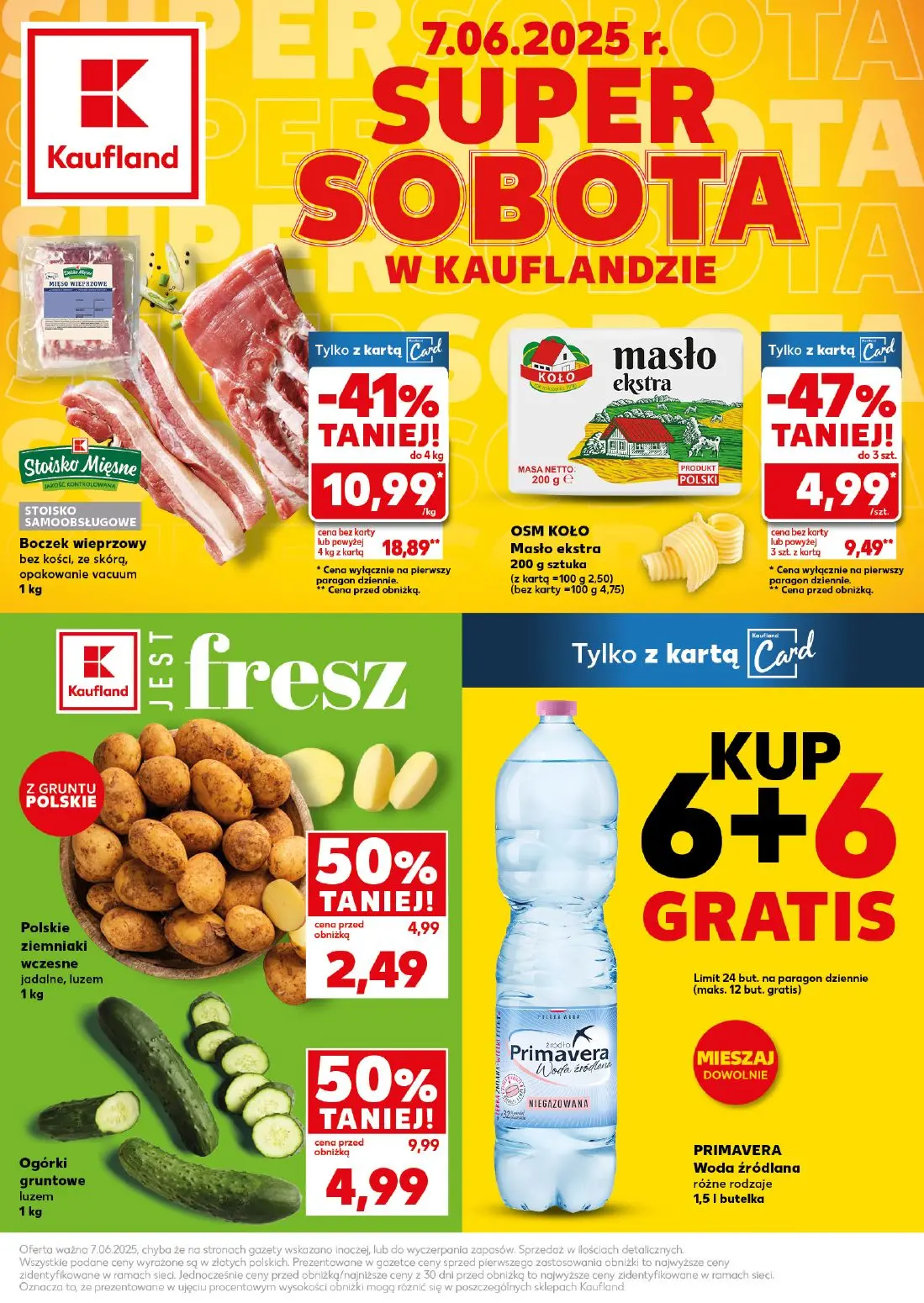 gazetka promocyjna Kaufland Super Sobota - Strona 1