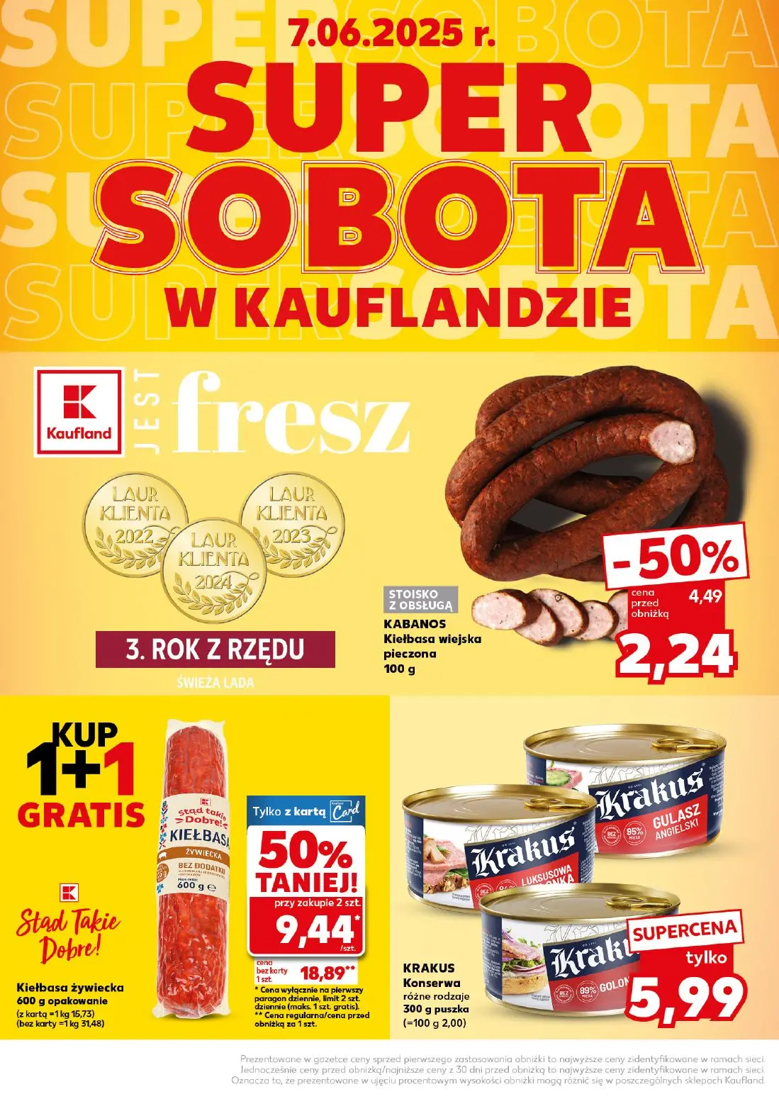 gazetka promocyjna Kaufland Super Sobota - Strona 2