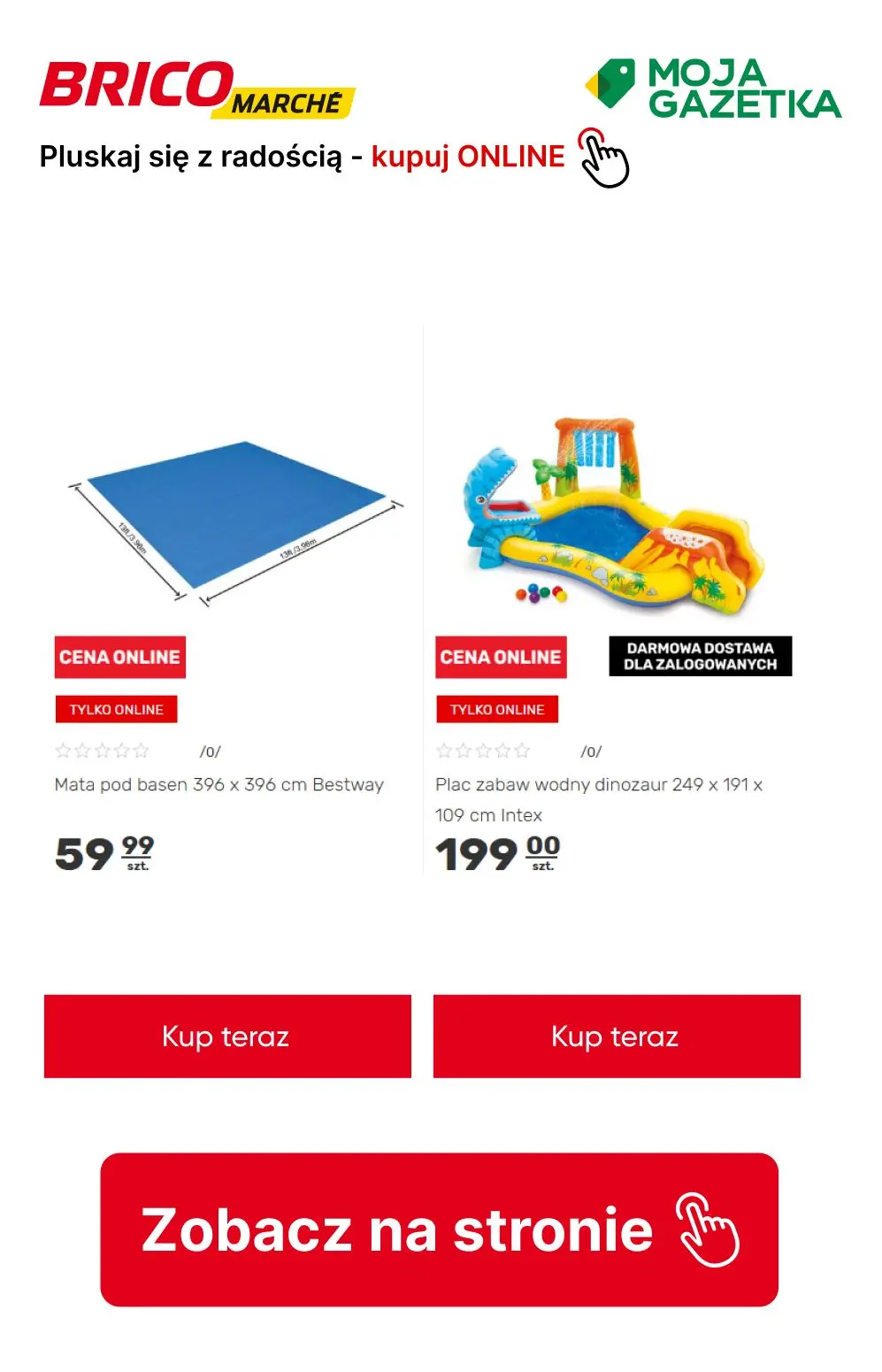 gazetka promocyjna BRICOMARCHE Pluskaj się z radością!! - Strona 3