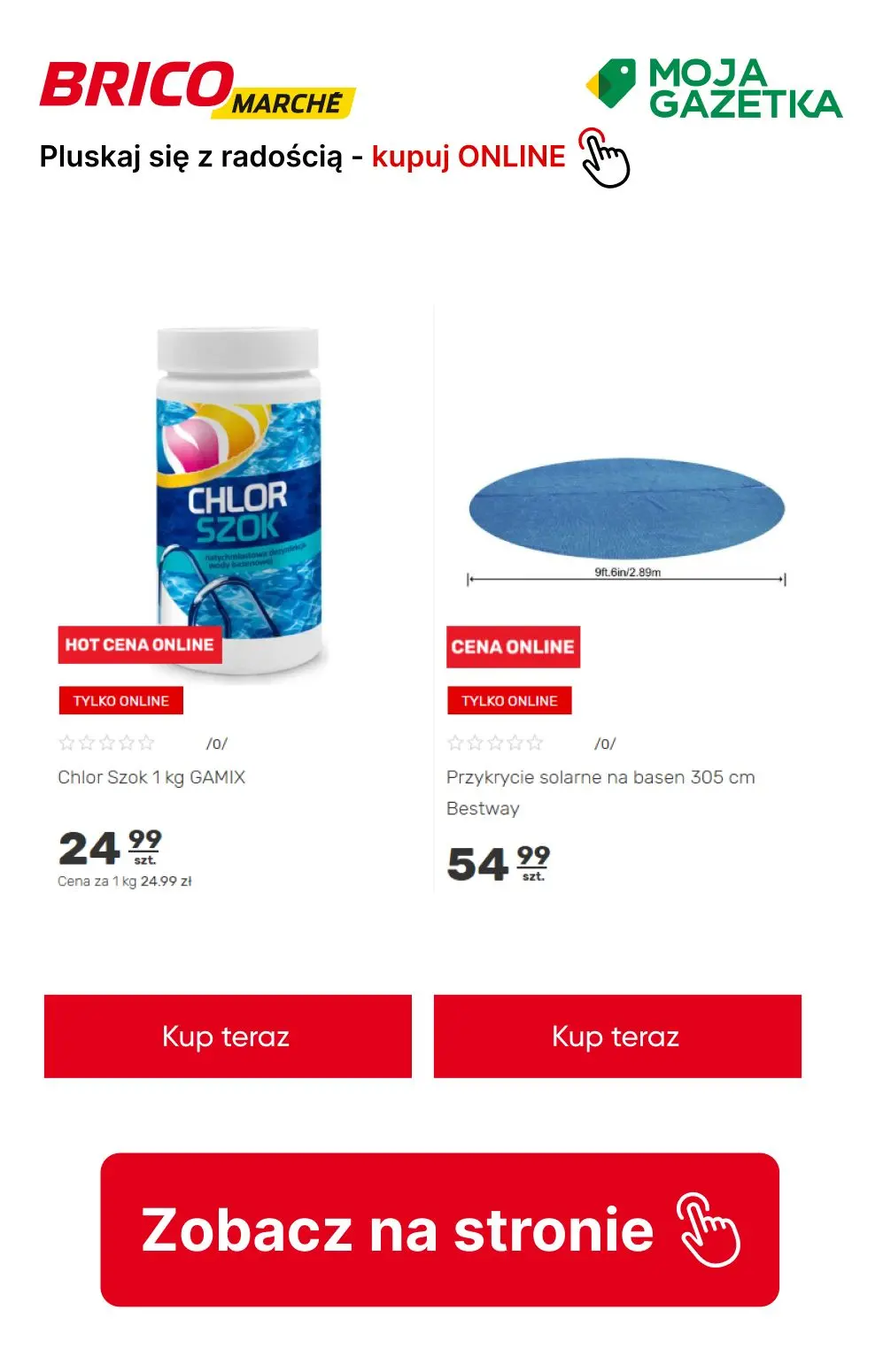 gazetka promocyjna BRICOMARCHE Pluskaj się z radością!! - Strona 4