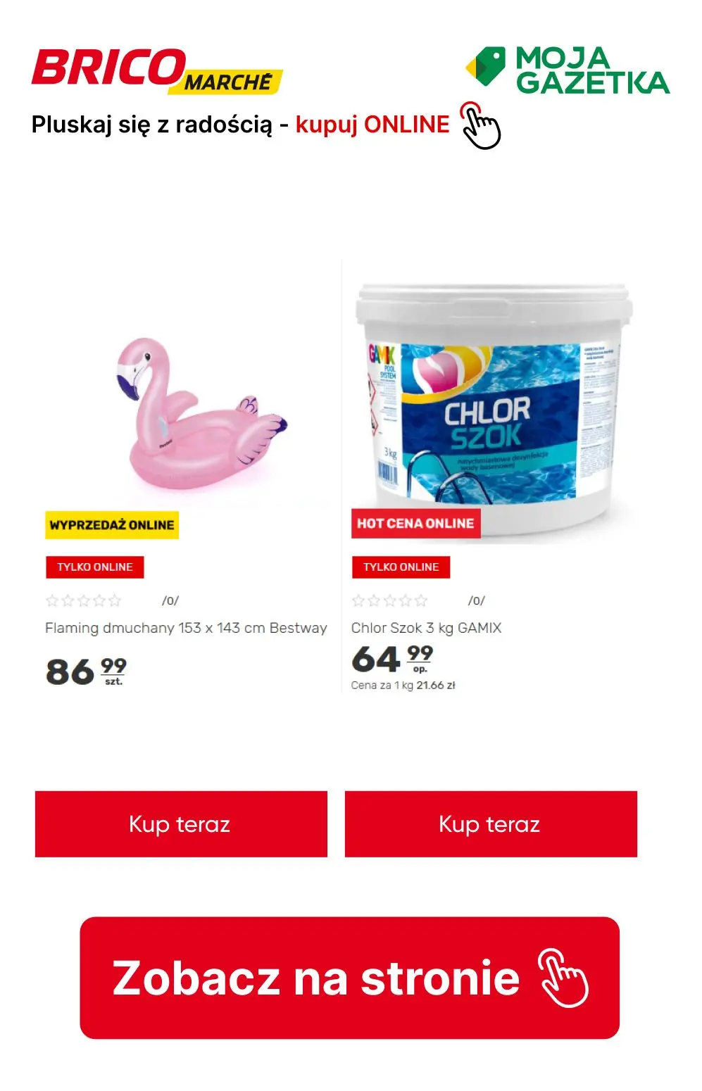 gazetka promocyjna BRICOMARCHE Pluskaj się z radością!! - Strona 6