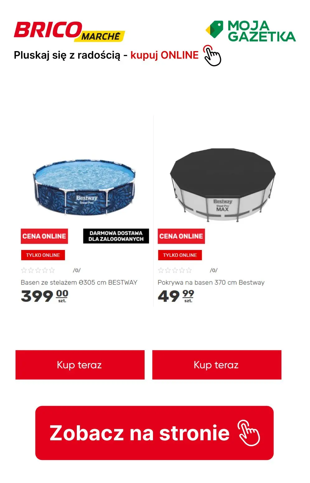 gazetka promocyjna BRICOMARCHE Pluskaj się z radością!! - Strona 7