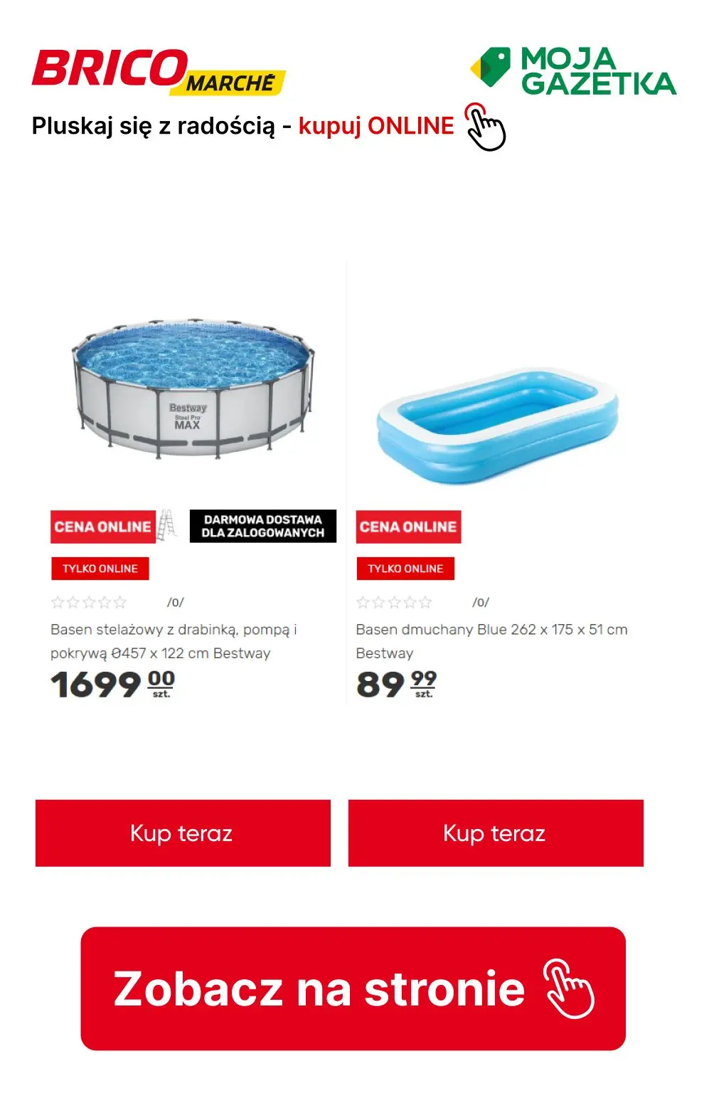 gazetka promocyjna BRICOMARCHE Pluskaj się z radością!! - Strona 11