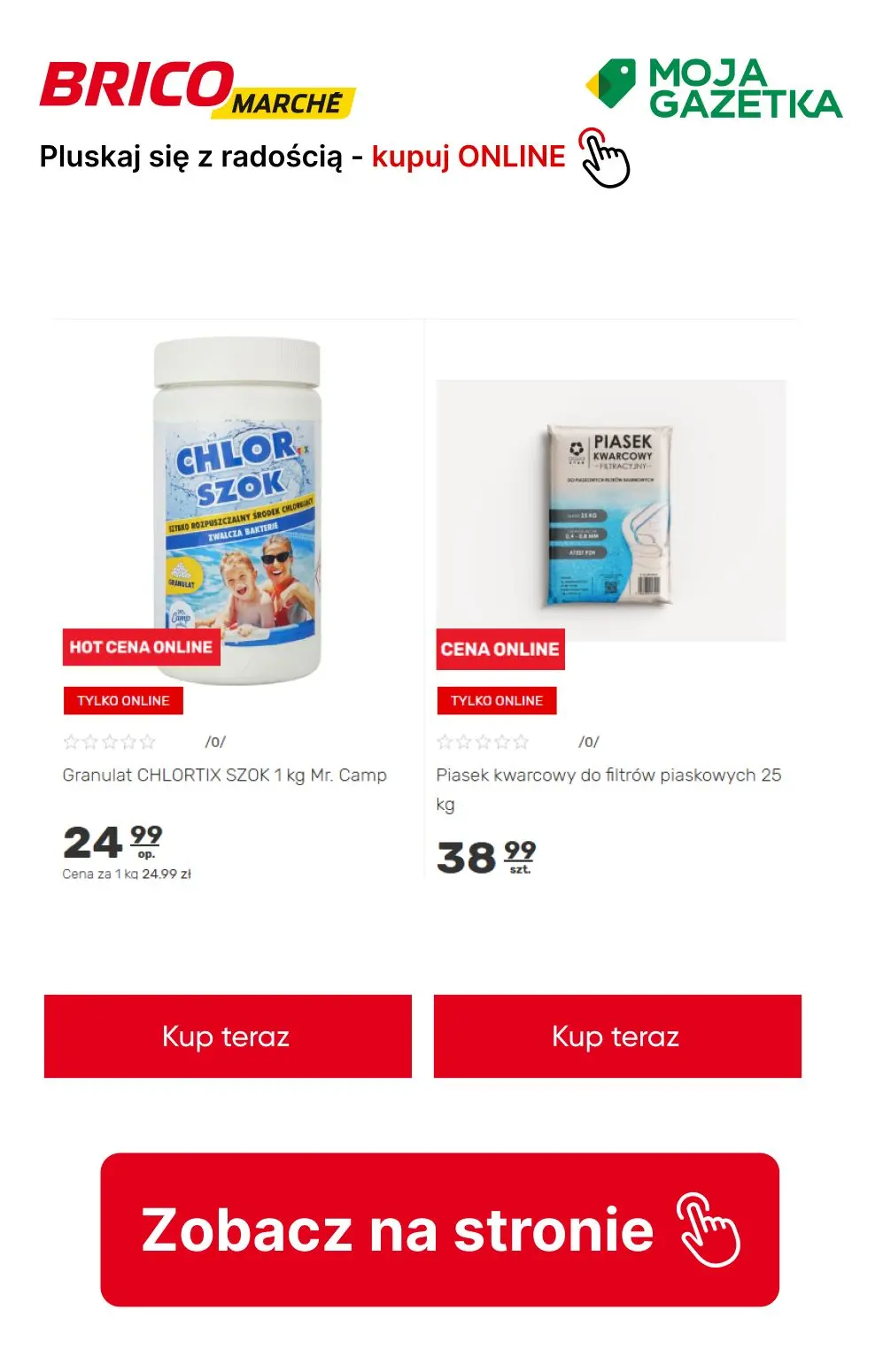 gazetka promocyjna BRICOMARCHE Pluskaj się z radością!! - Strona 13