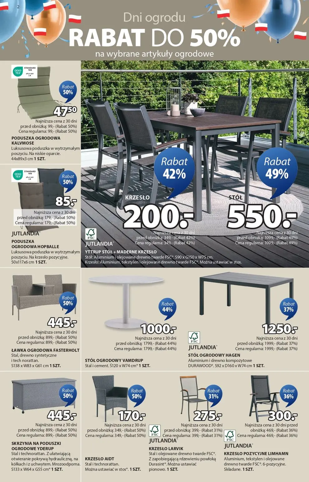 gazetka promocyjna JYSK Świętujemy urodziny - Strona 2