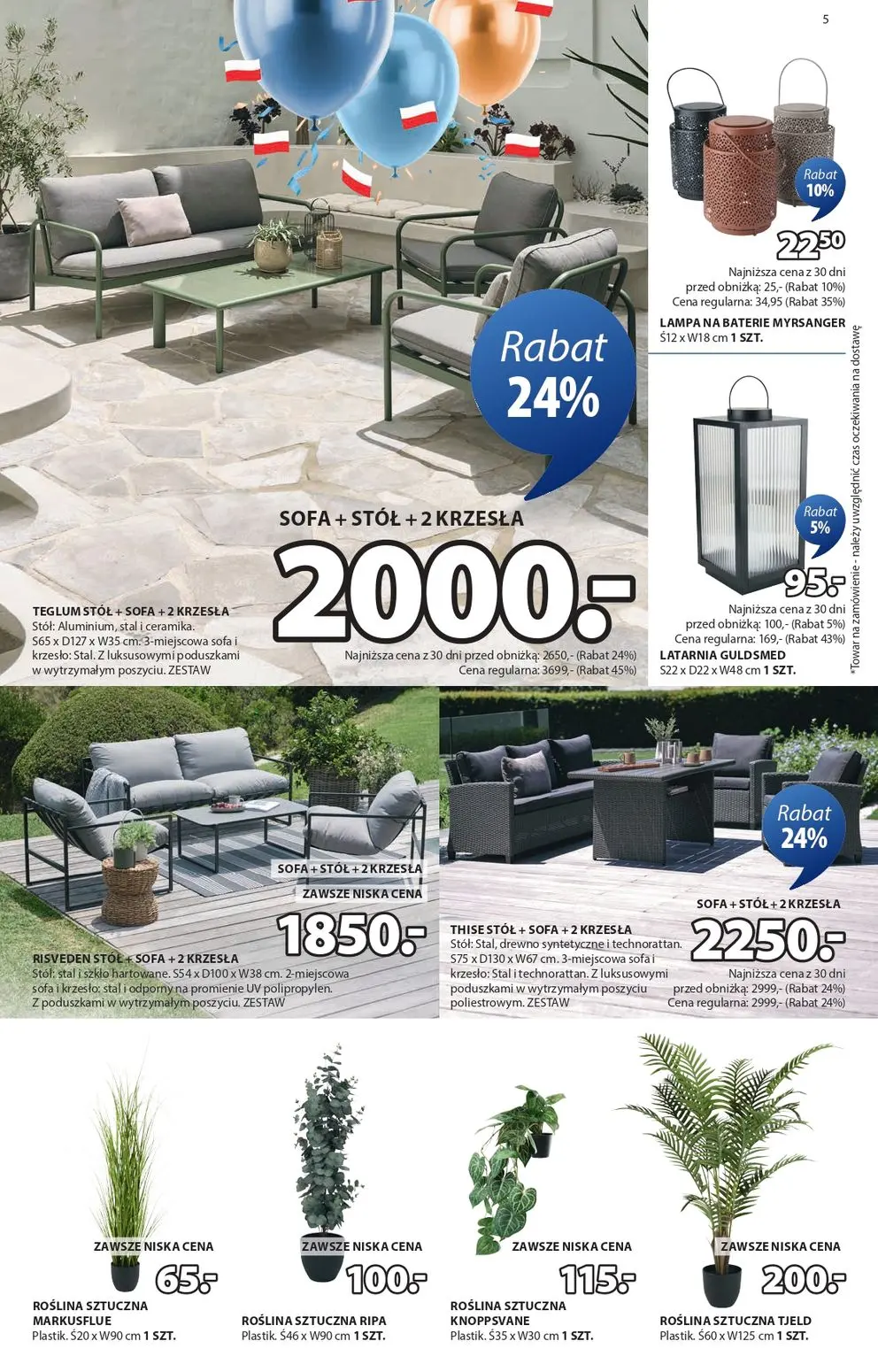 gazetka promocyjna JYSK Świętujemy urodziny - Strona 5