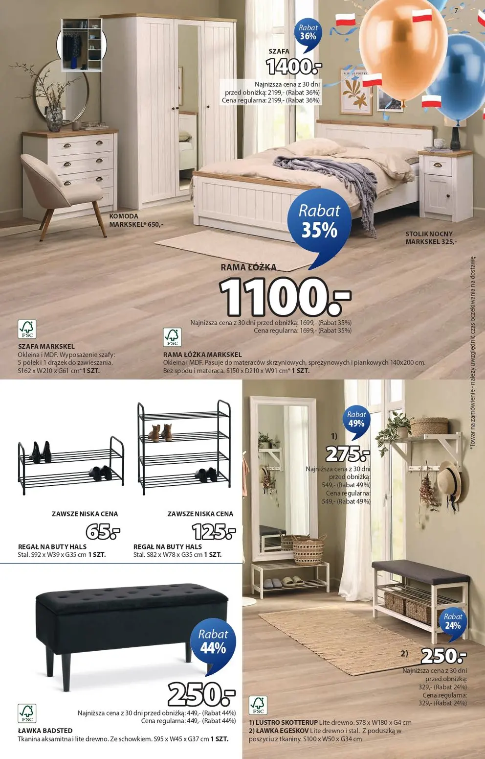 gazetka promocyjna JYSK Świętujemy urodziny - Strona 7