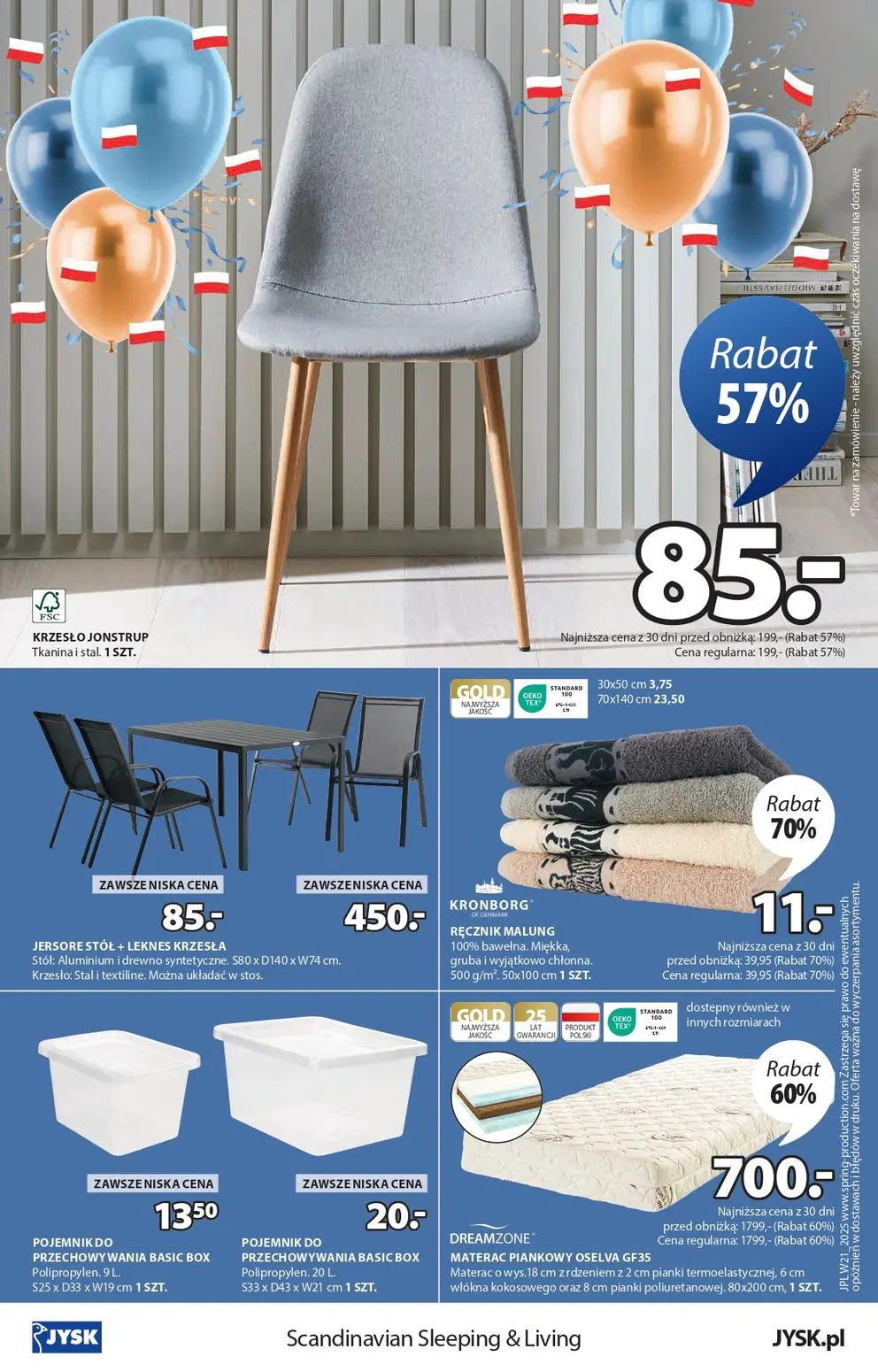gazetka promocyjna JYSK Świętujemy urodziny - Strona 16