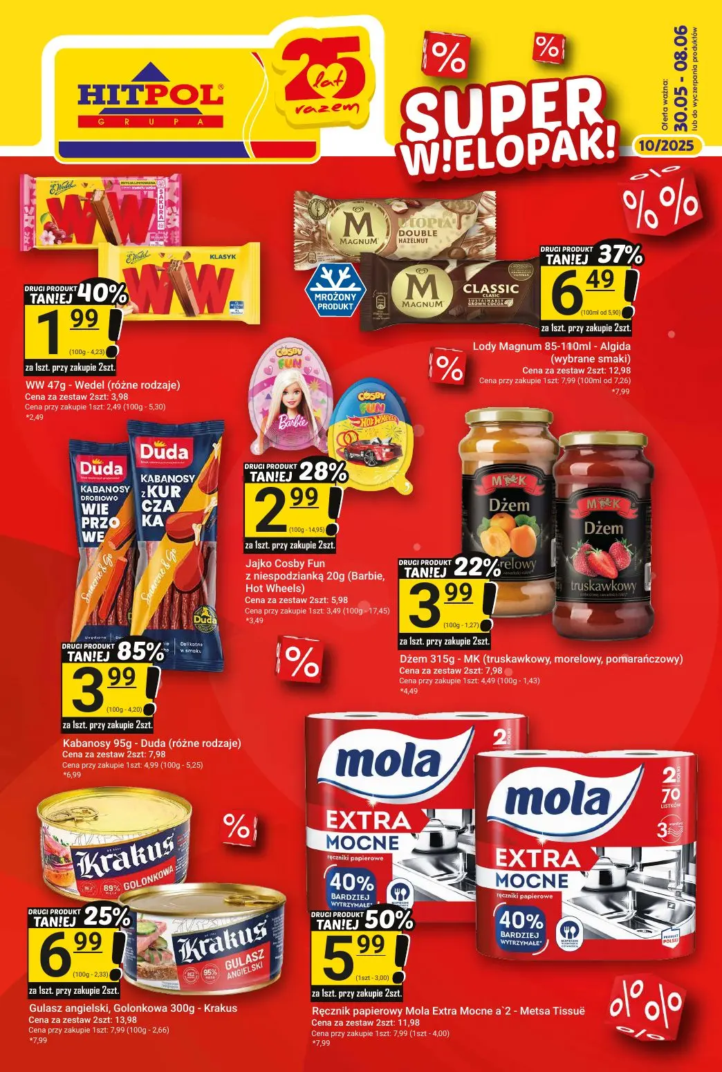 gazetka promocyjna Hitpol Gazetka - Super Wielopak! - Strona 1