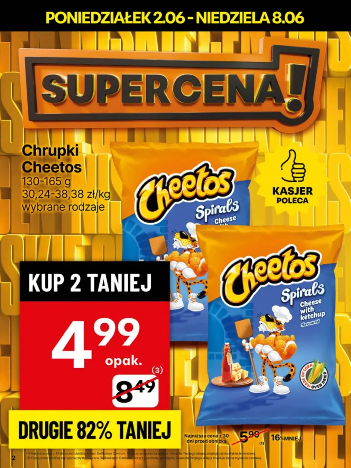 gazetka promocyjna Delikatesy Centrum Od poniedziałku - Strona 2