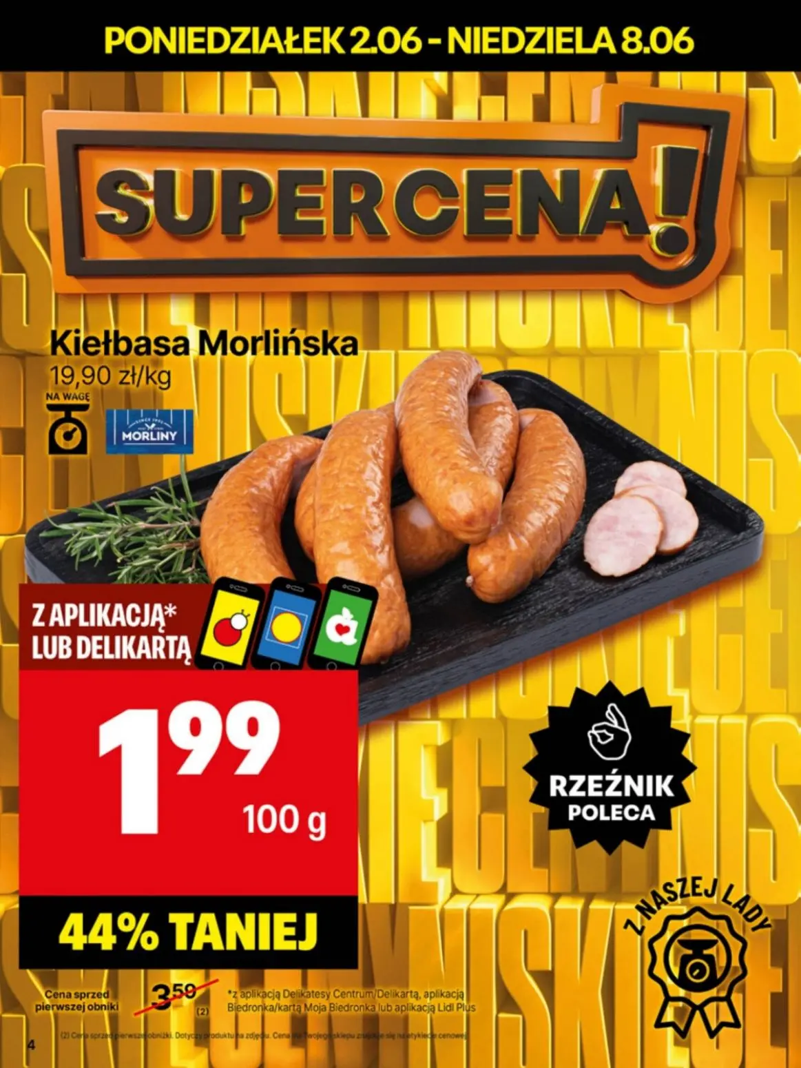 gazetka promocyjna Delikatesy Centrum Od poniedziałku - Strona 4