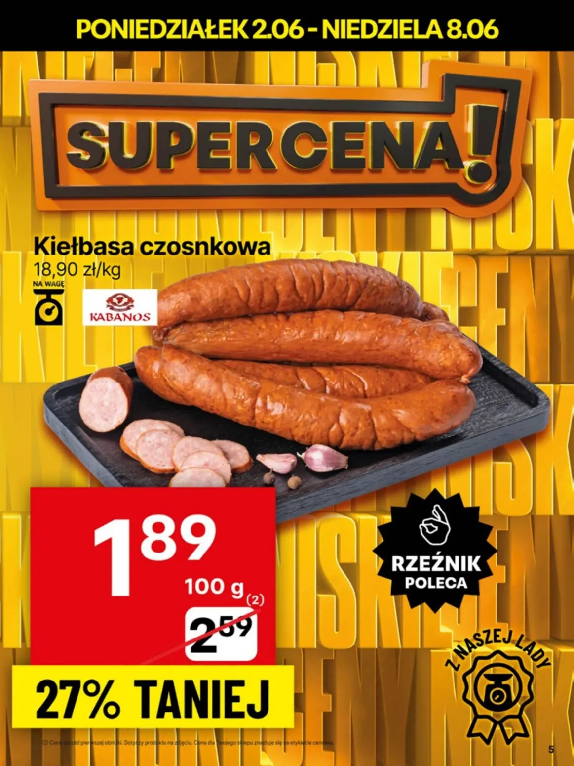 gazetka promocyjna Delikatesy Centrum Od poniedziałku - Strona 5