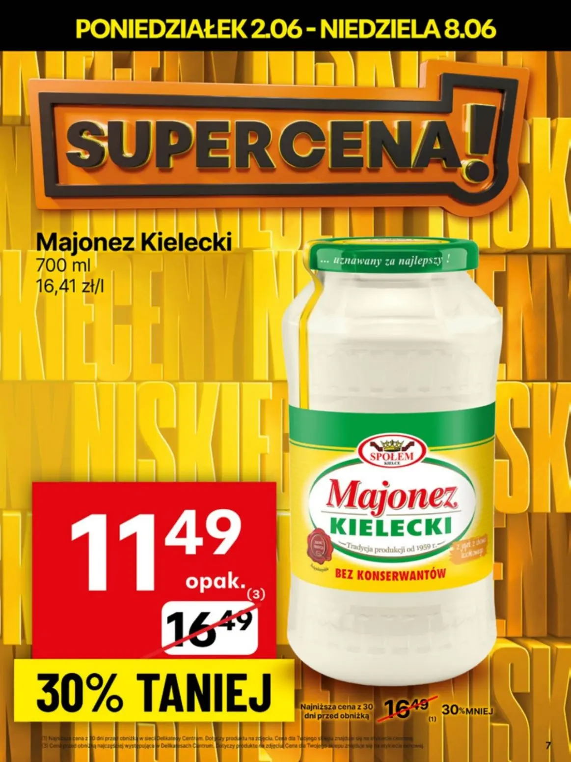 gazetka promocyjna Delikatesy Centrum Od poniedziałku - Strona 7