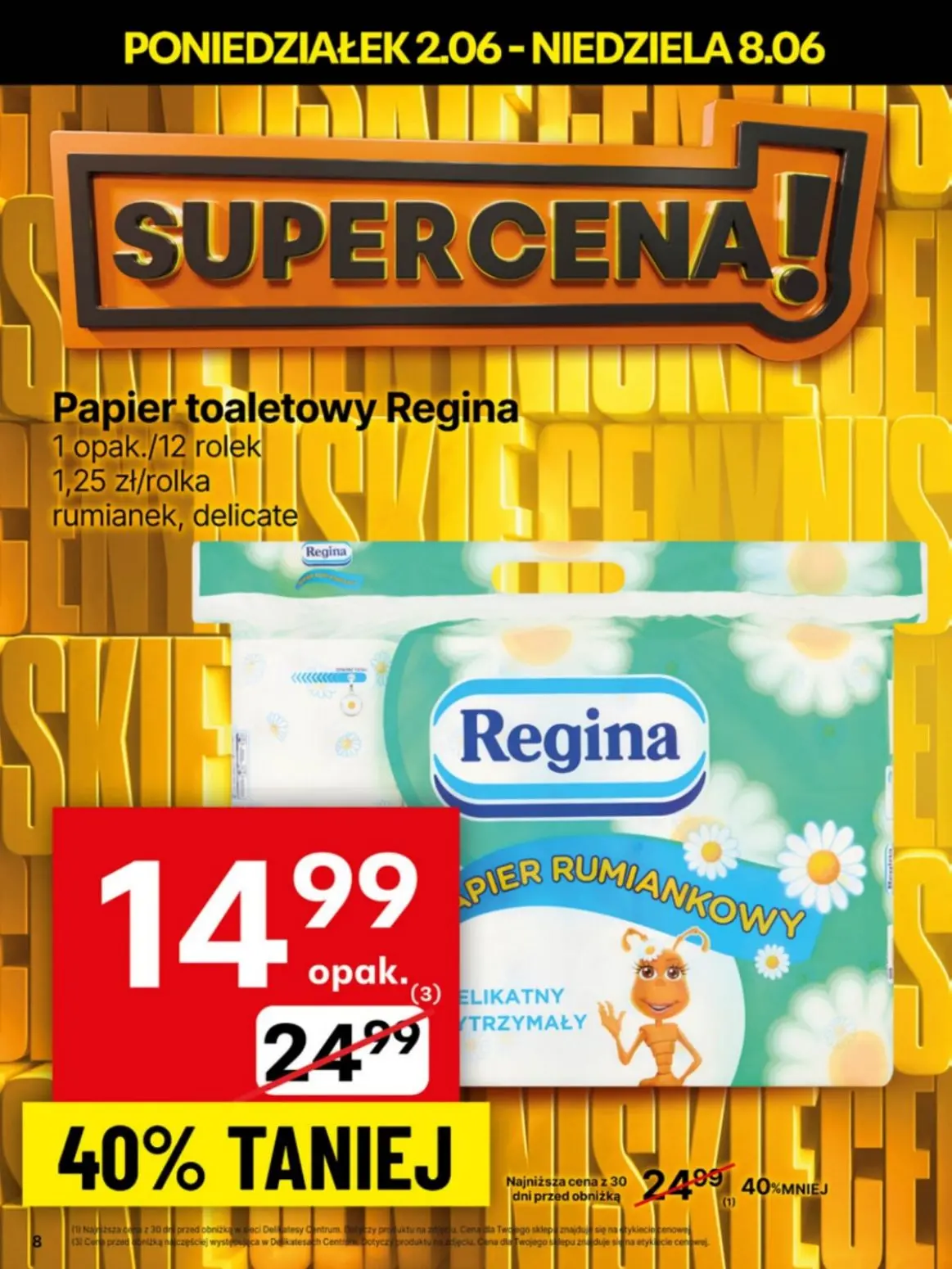 gazetka promocyjna Delikatesy Centrum Od poniedziałku - Strona 8