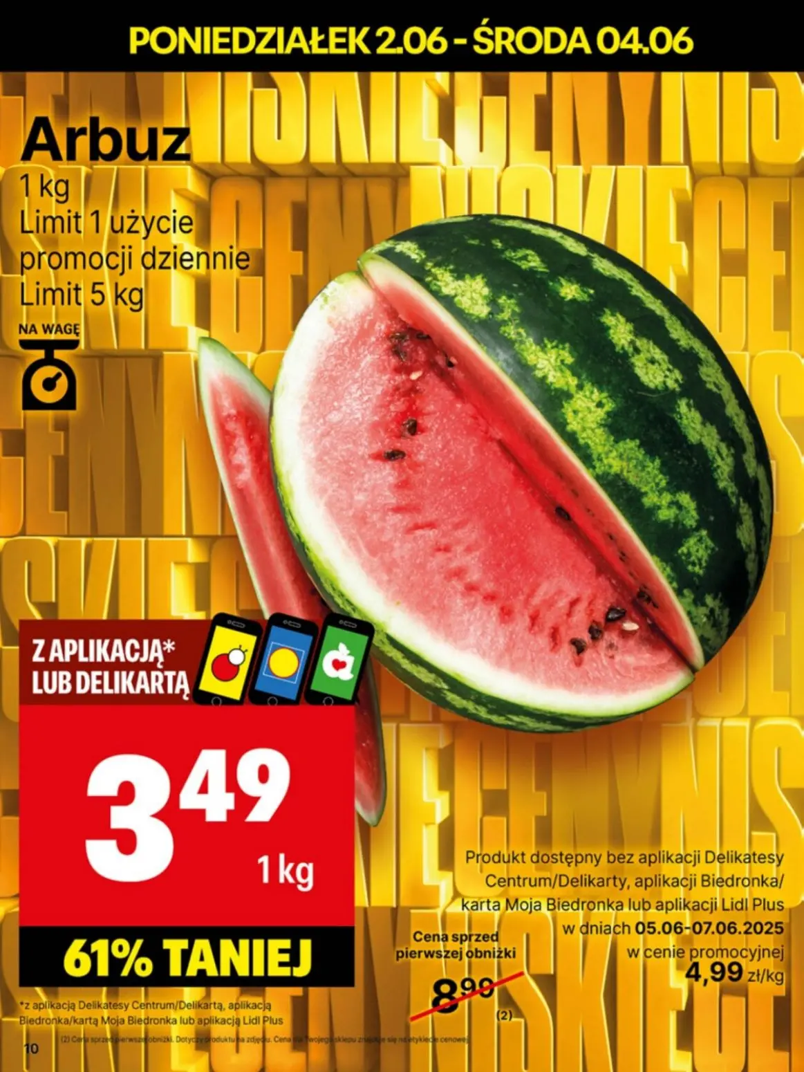 gazetka promocyjna Delikatesy Centrum Od poniedziałku - Strona 10