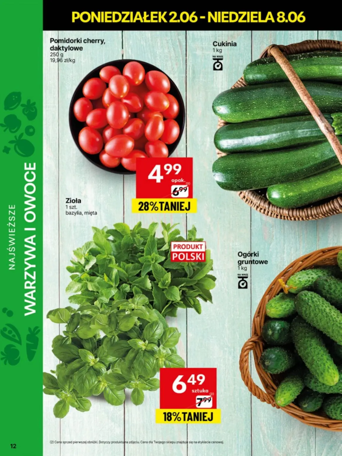 gazetka promocyjna Delikatesy Centrum Od poniedziałku - Strona 12