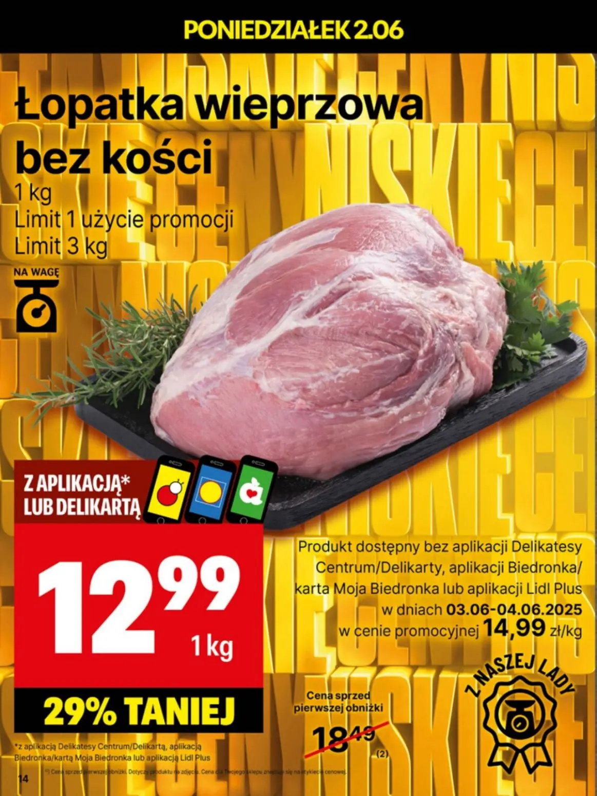 gazetka promocyjna Delikatesy Centrum Od poniedziałku - Strona 14