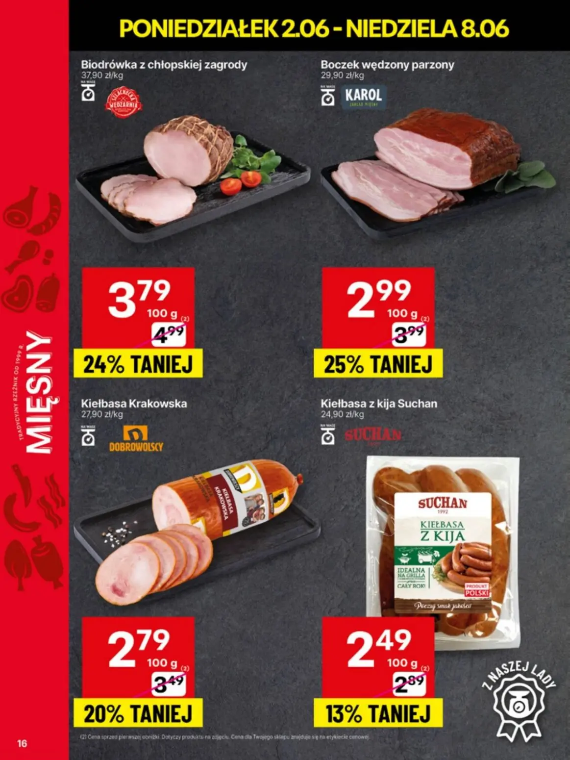 gazetka promocyjna Delikatesy Centrum Od poniedziałku - Strona 16