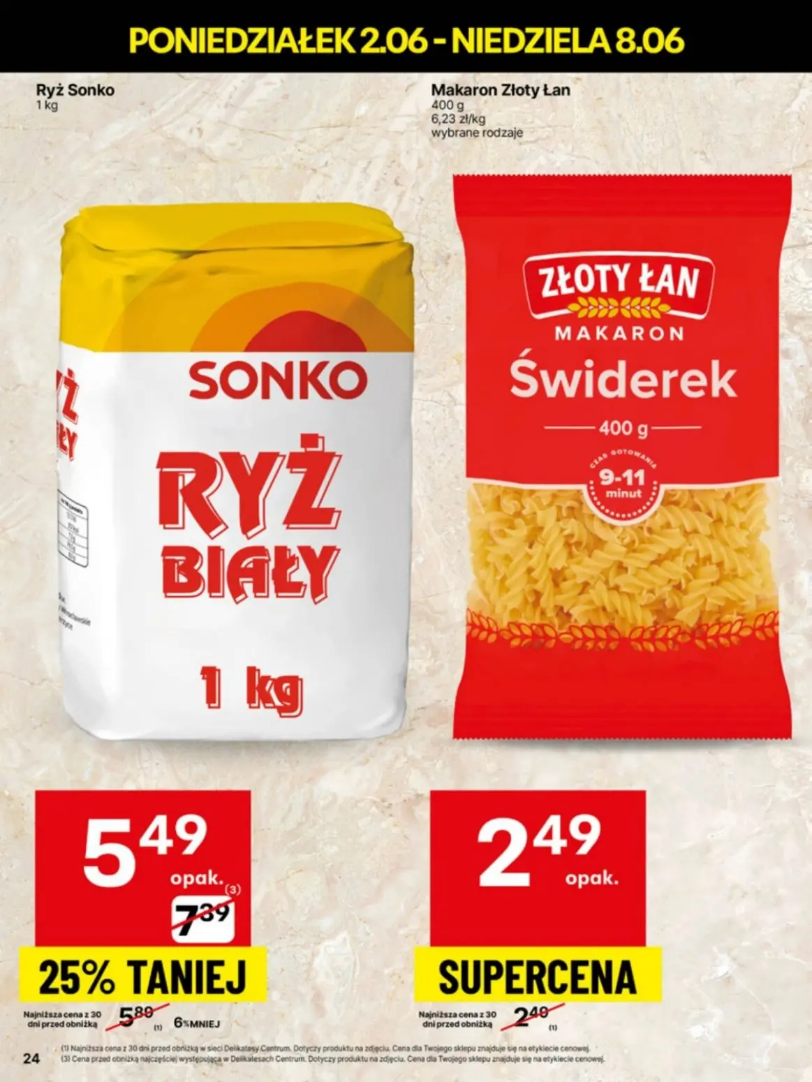 gazetka promocyjna Delikatesy Centrum Od poniedziałku - Strona 24