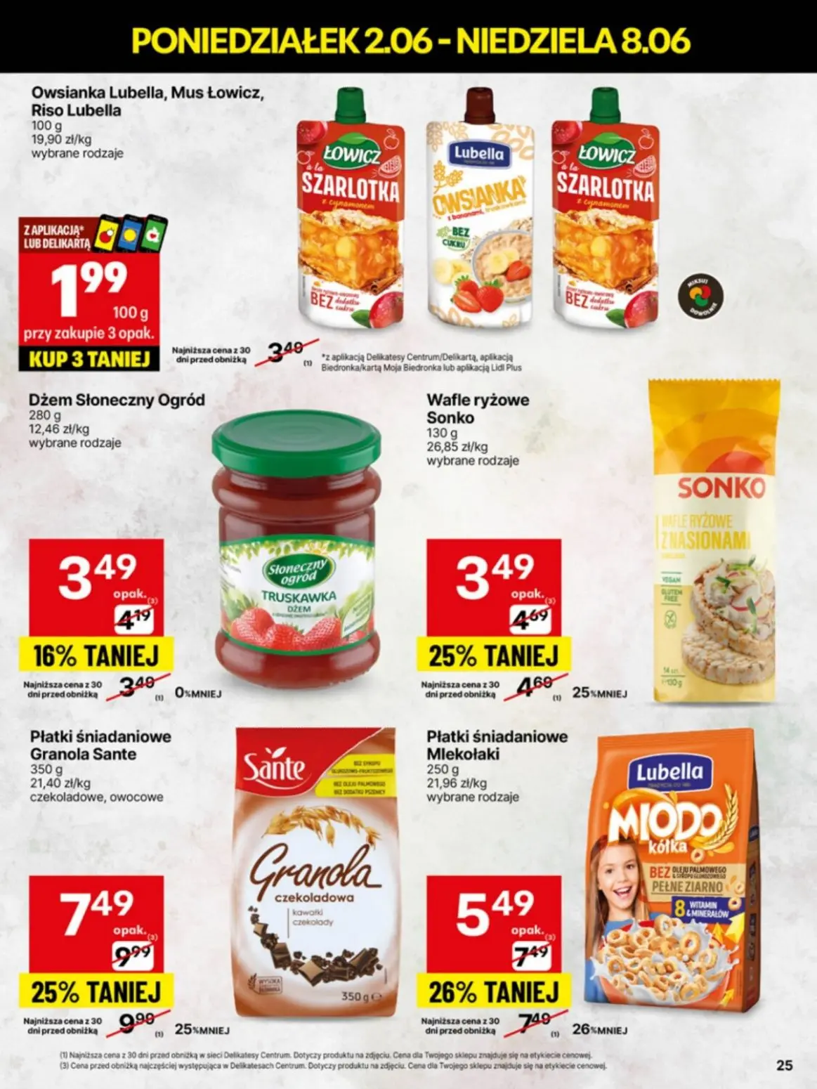 gazetka promocyjna Delikatesy Centrum Od poniedziałku - Strona 25