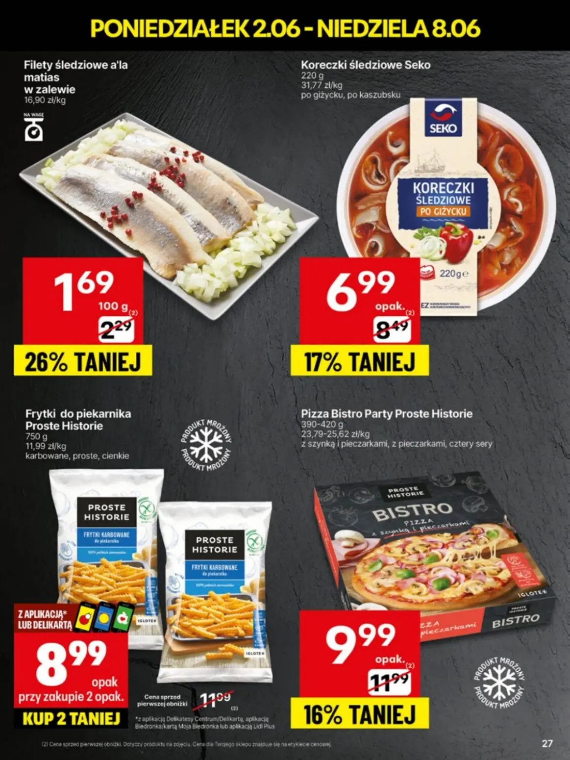 gazetka promocyjna Delikatesy Centrum Od poniedziałku - Strona 27