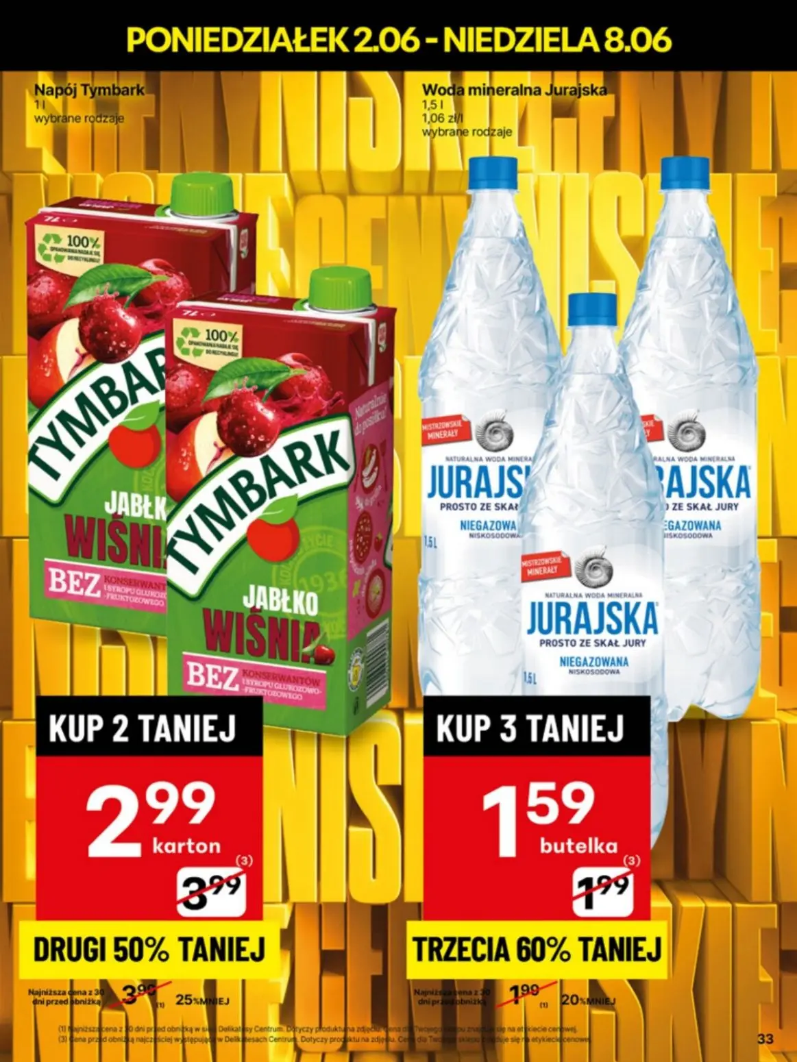 gazetka promocyjna Delikatesy Centrum Od poniedziałku - Strona 33