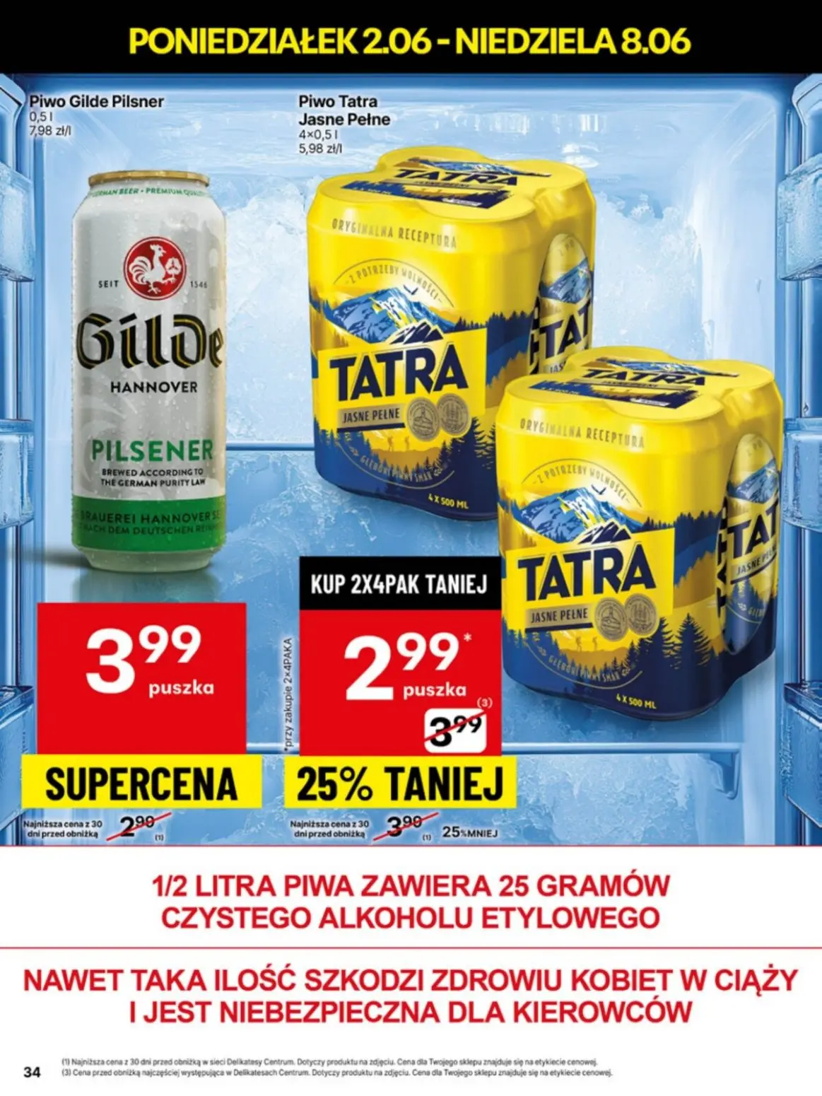 gazetka promocyjna Delikatesy Centrum Od poniedziałku - Strona 34