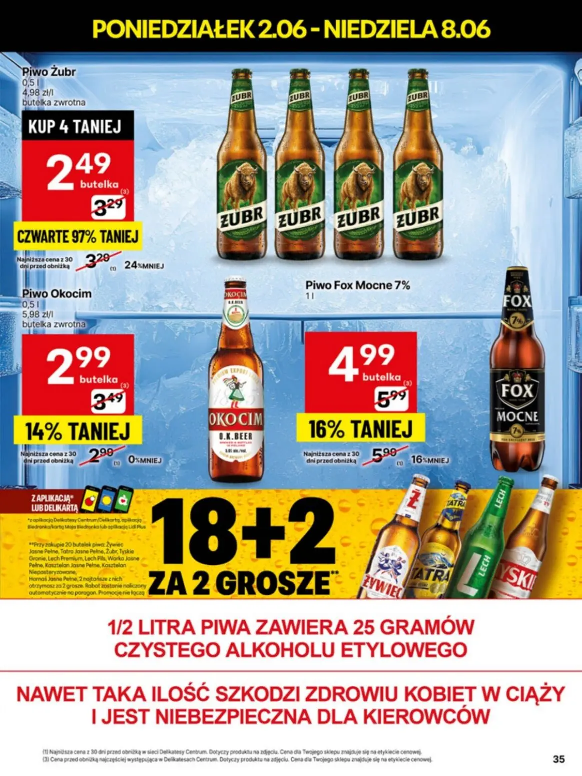 gazetka promocyjna Delikatesy Centrum Od poniedziałku - Strona 35