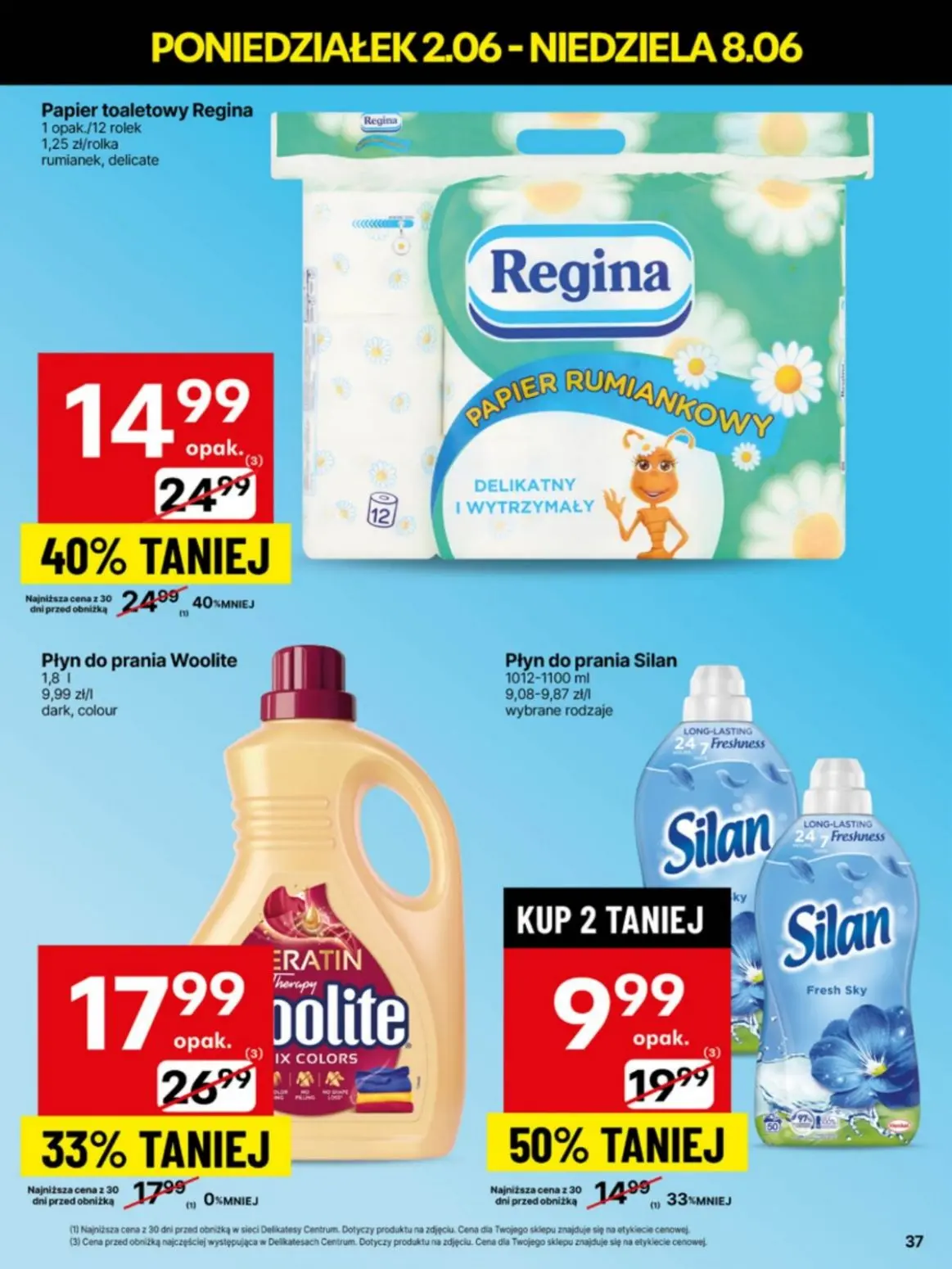 gazetka promocyjna Delikatesy Centrum Od poniedziałku - Strona 37