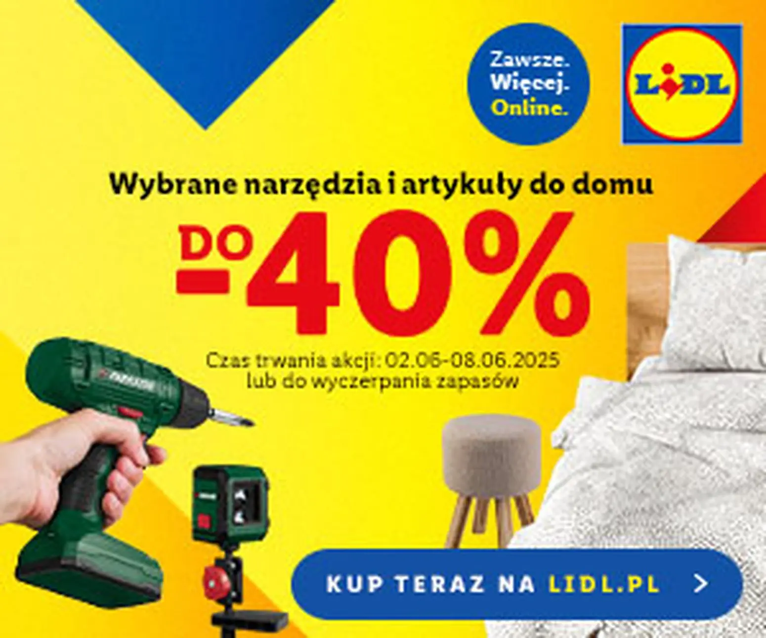 gazetka promocyjna LIDL Wybrane narzędzia i artykuły domowe do -40% - Strona 1
