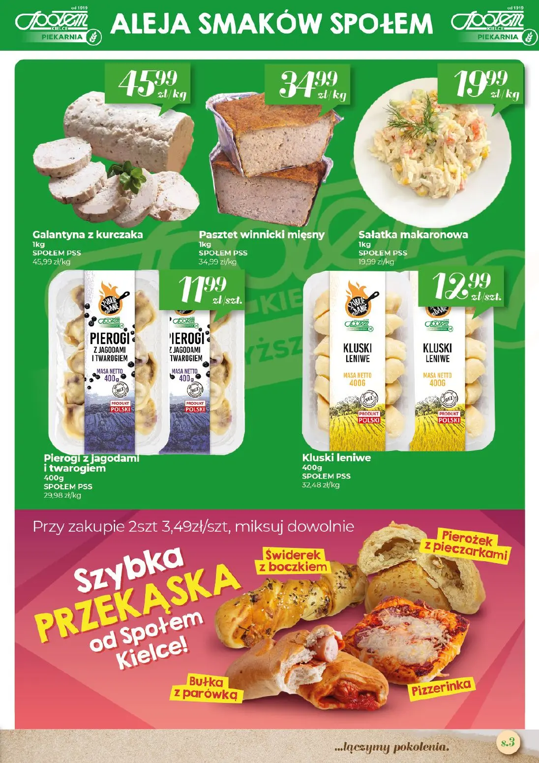 gazetka promocyjna Społem Kielce Jakość wyższa od ceny - Strona 3
