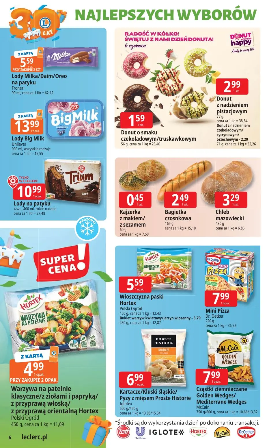 gazetka promocyjna E.Leclerc Od poniedziałku. Najlepszy wybór - Strona 6