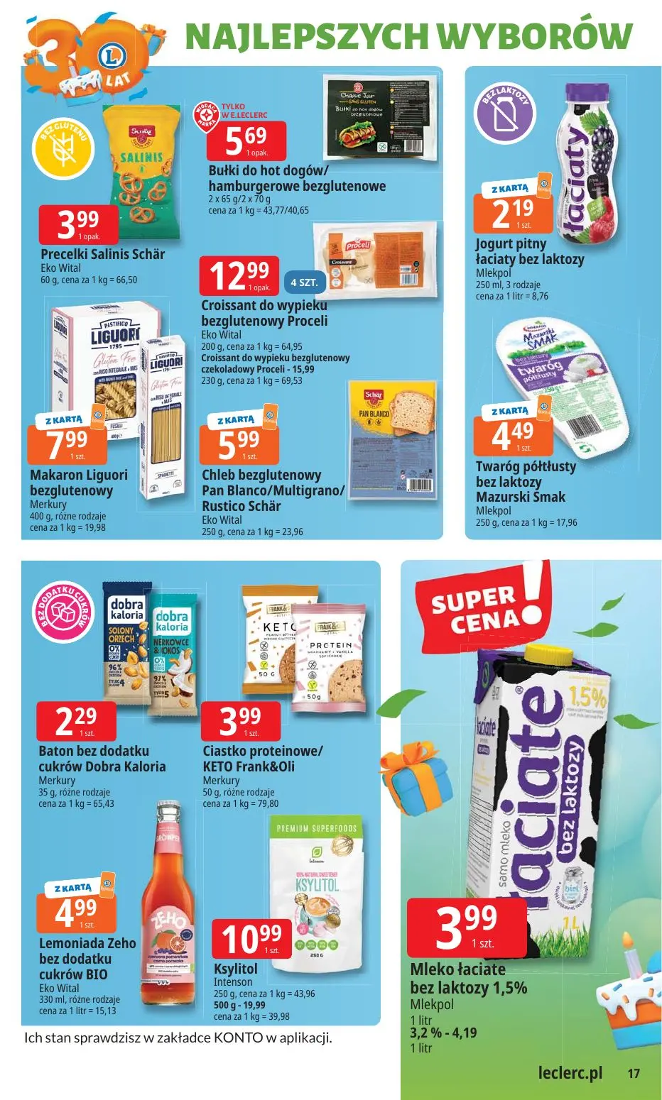 gazetka promocyjna E.Leclerc Od poniedziałku. Najlepszy wybór - Strona 17