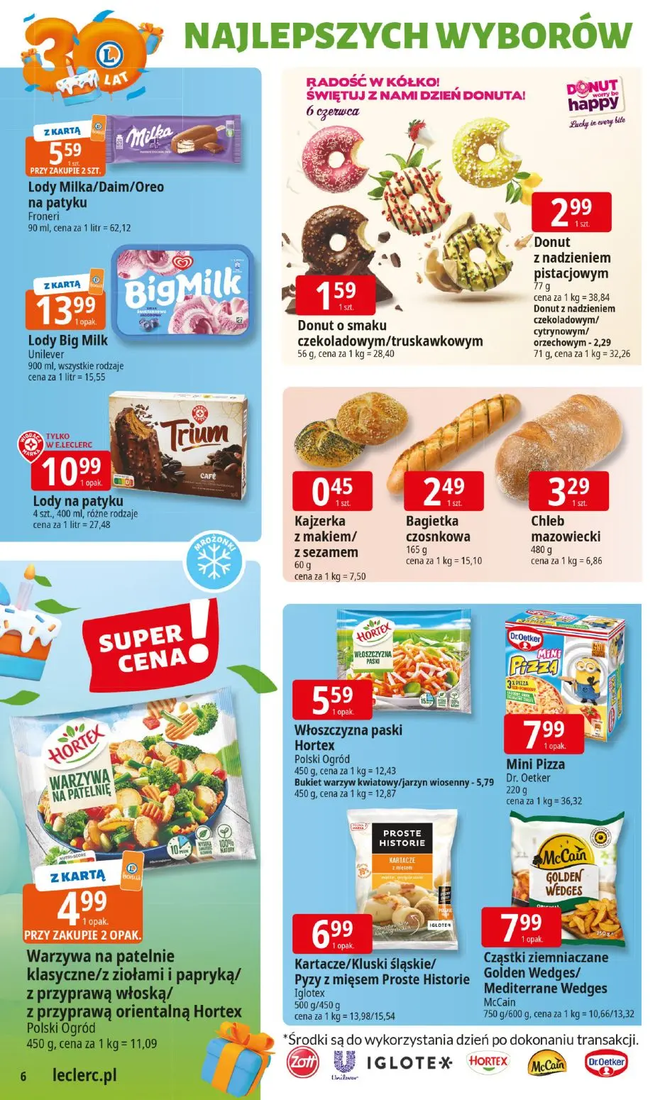 gazetka promocyjna E.Leclerc Od poniedziałku. Najlepszy wybór - Strona 6