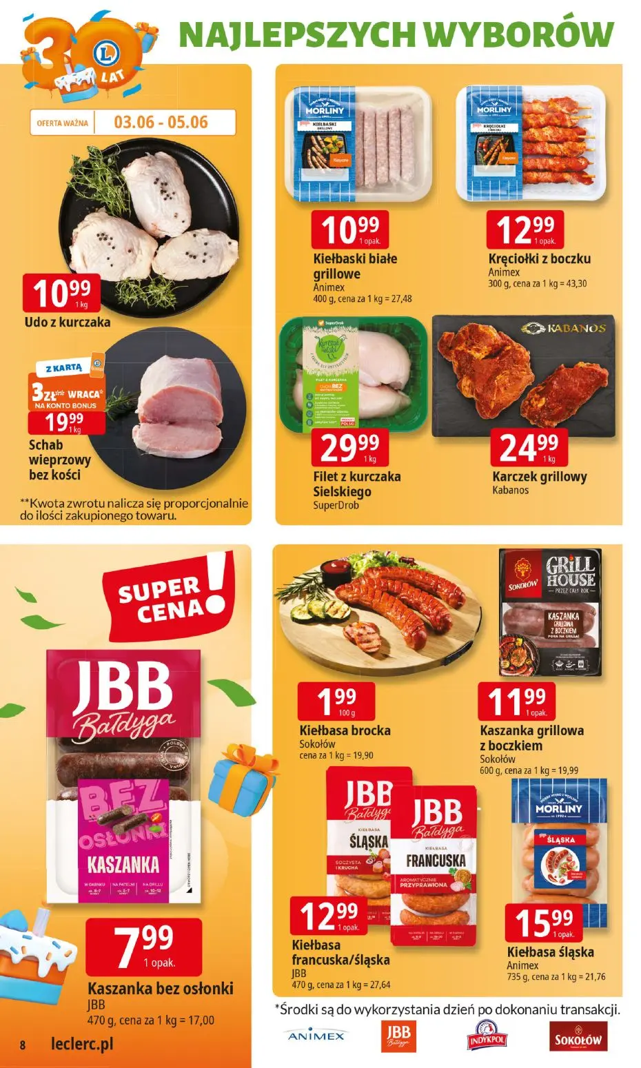 gazetka promocyjna E.Leclerc Od poniedziałku. Najlepszy wybór - Strona 8