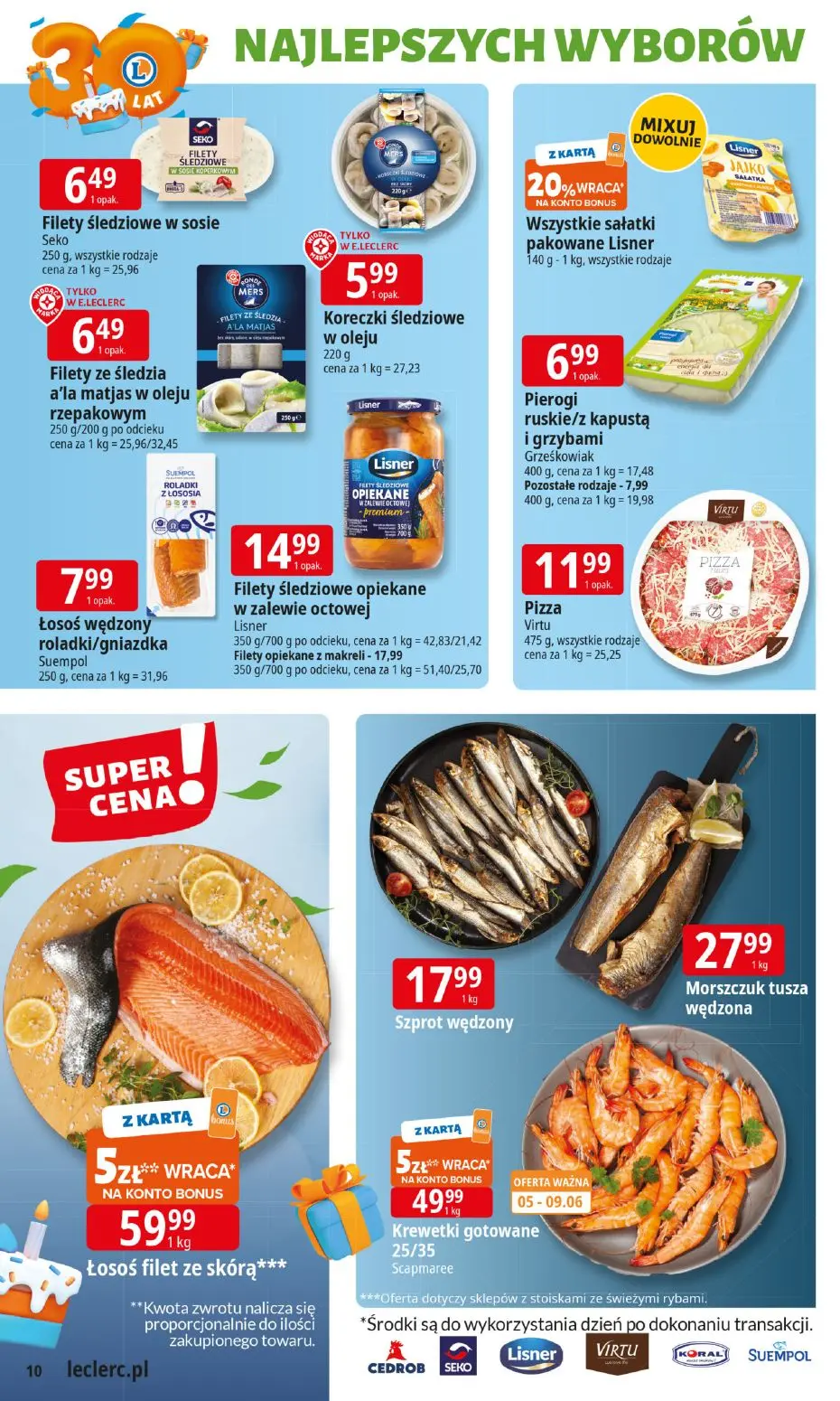 gazetka promocyjna E.Leclerc Od poniedziałku. Najlepszy wybór - Strona 10
