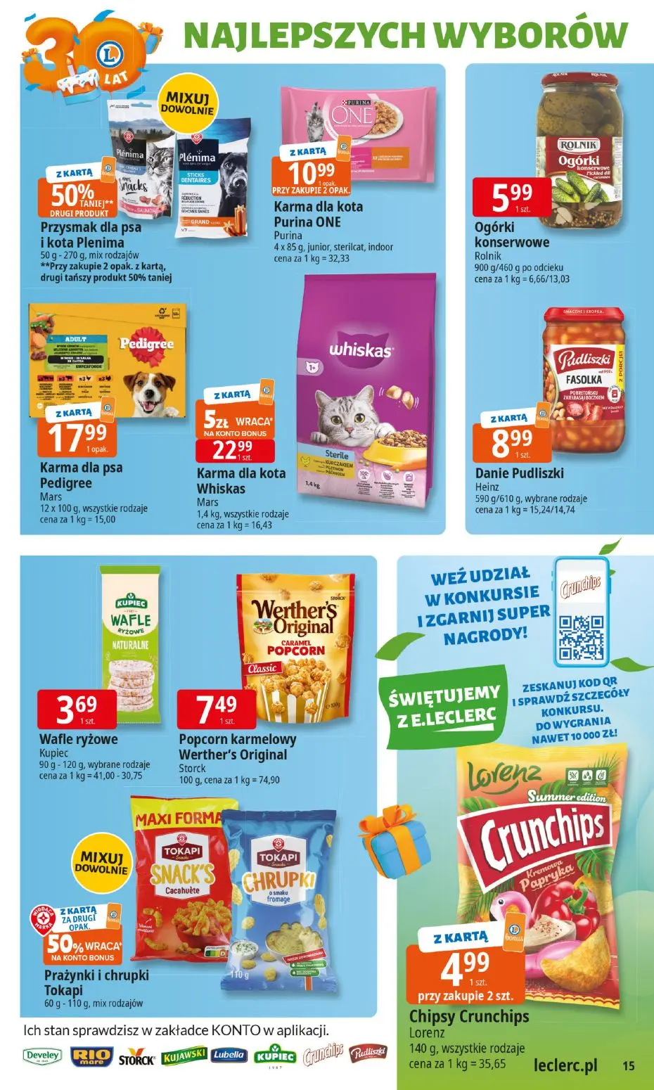 gazetka promocyjna E.Leclerc Od poniedziałku. Najlepszy wybór - Strona 15