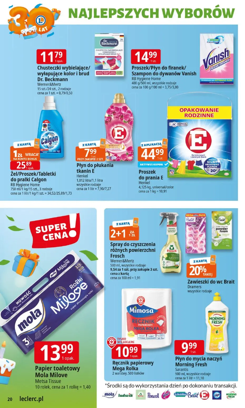 gazetka promocyjna E.Leclerc Od poniedziałku. Najlepszy wybór - Strona 19
