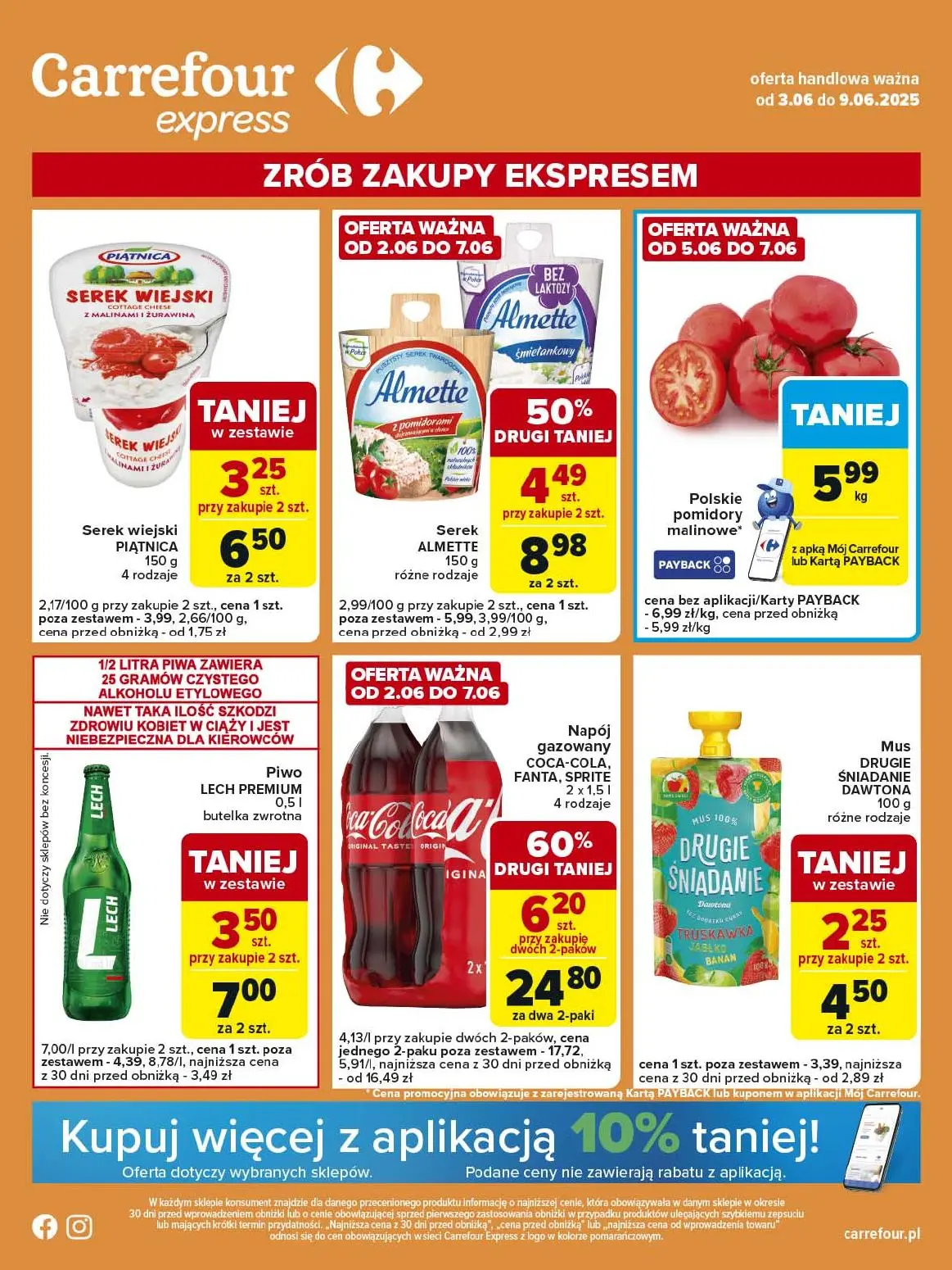 gazetka promocyjna Carrefour Express Zrób zakupy ekspresem - Strona 1