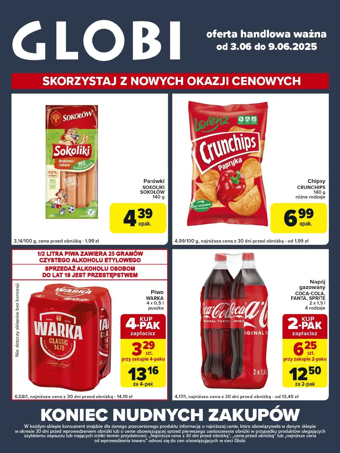 gazetka promocyjna Globi Koniec nudnych zakupów - Strona 1
