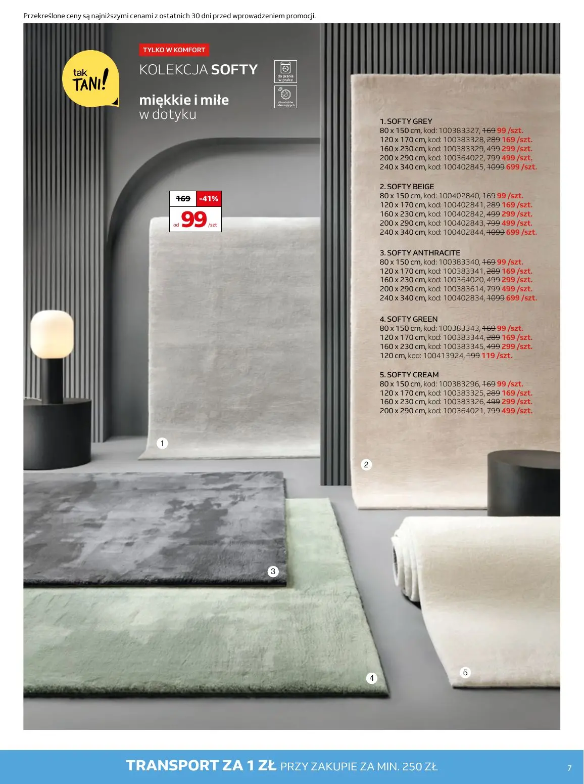 gazetka promocyjna KOMFORT Satysfakcja bez ogródek - Strona 7