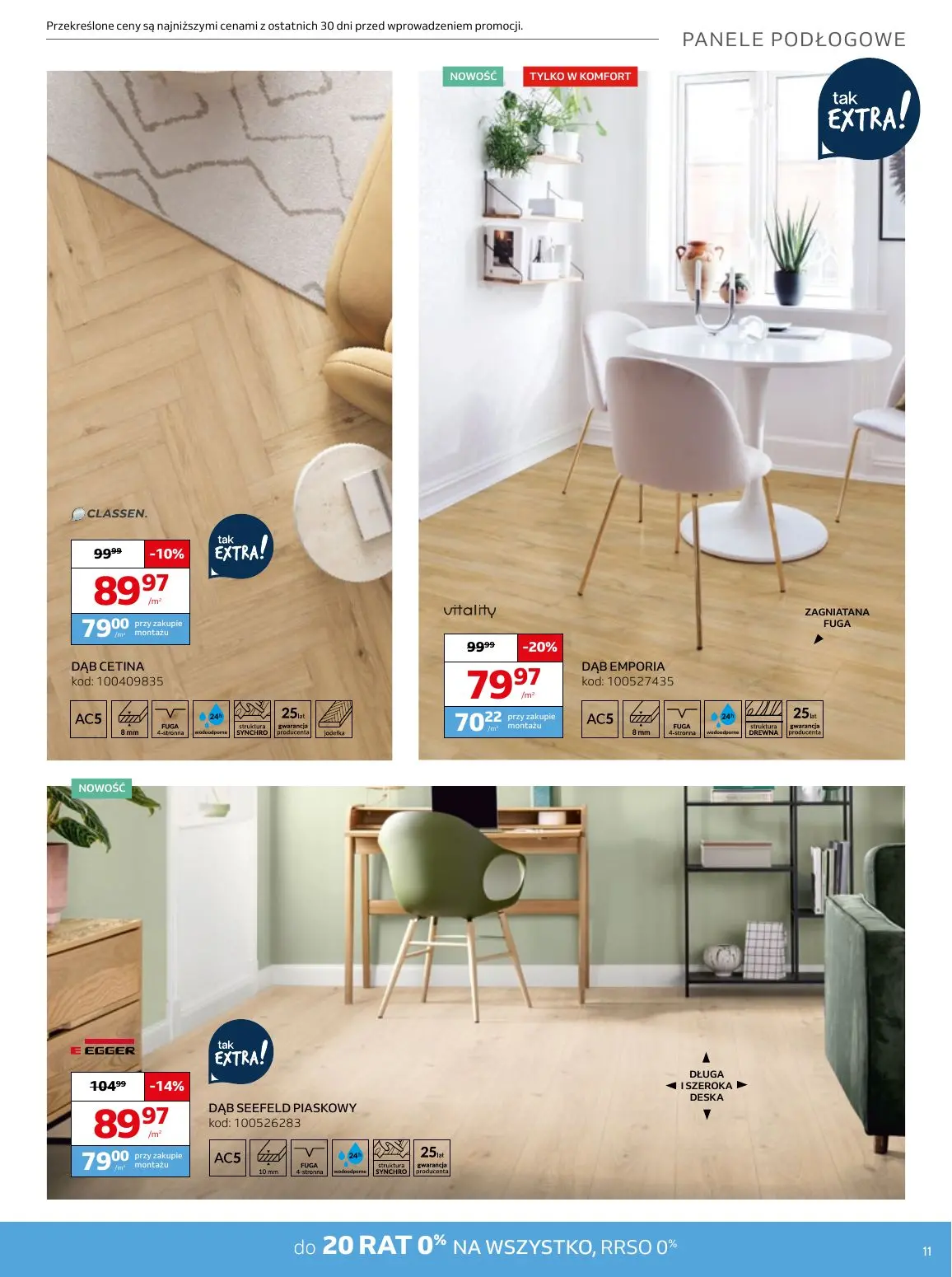 gazetka promocyjna KOMFORT Satysfakcja bez ogródek - Strona 11