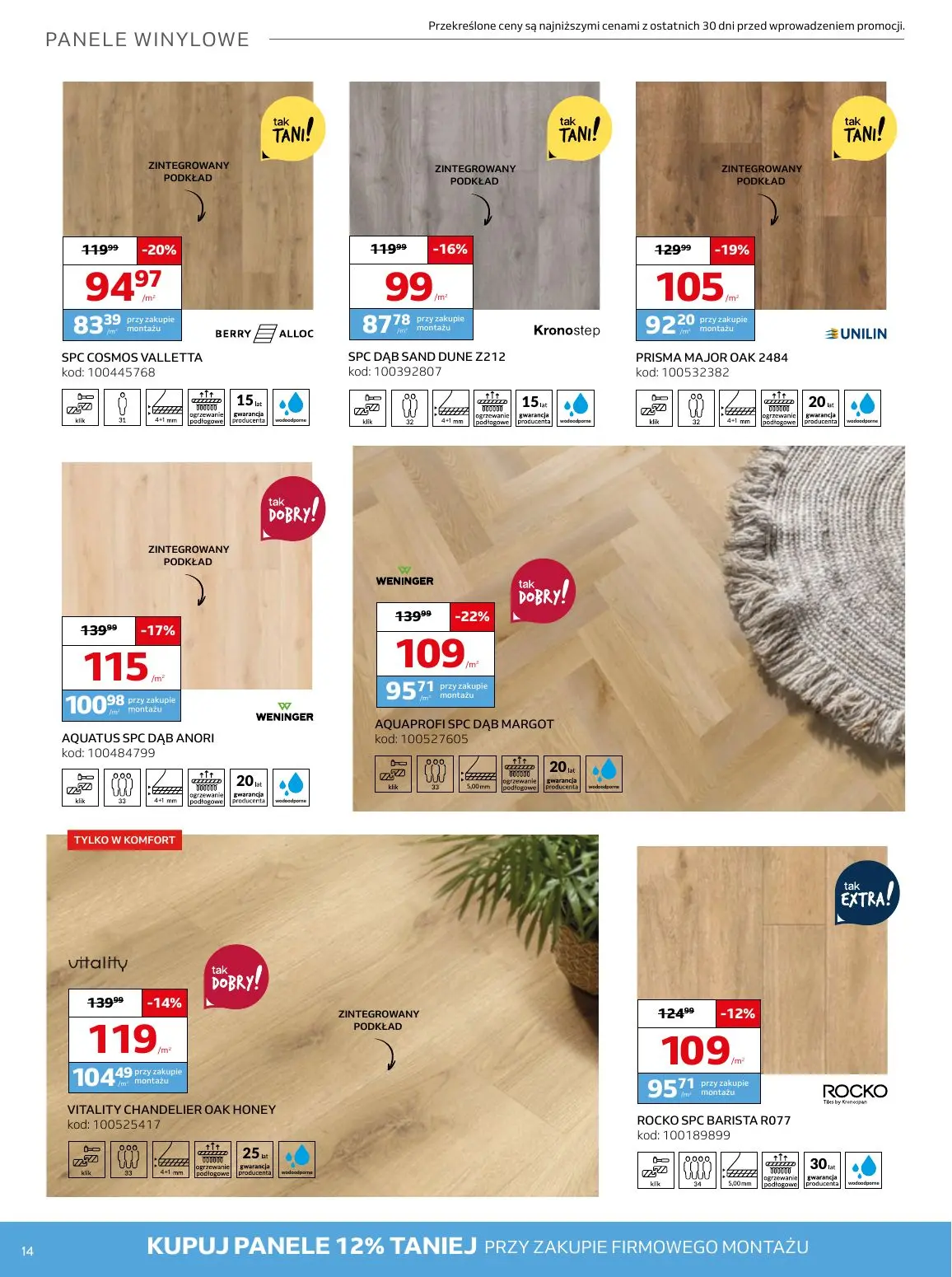 gazetka promocyjna KOMFORT Satysfakcja bez ogródek - Strona 14